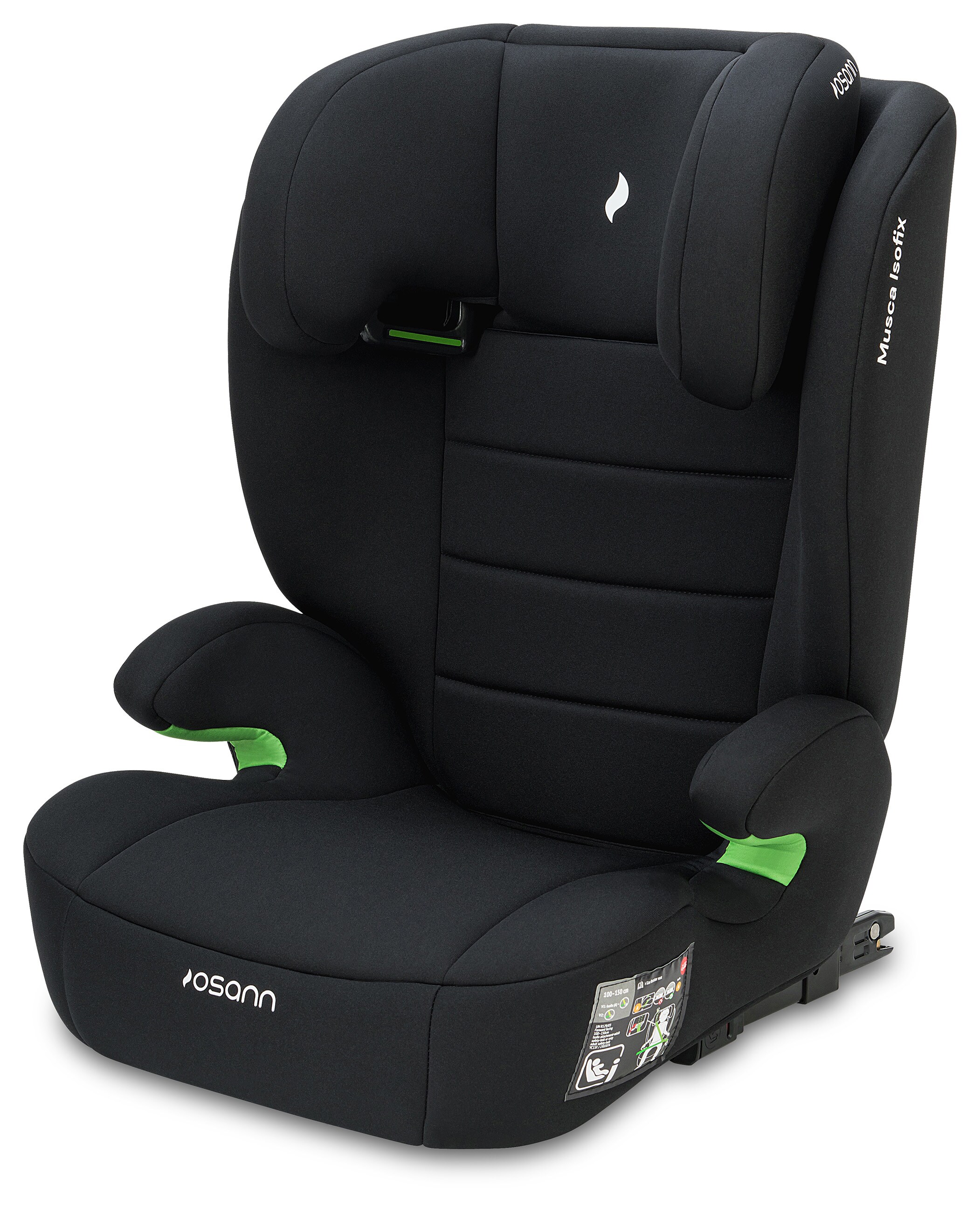 Osann Kindersitz Musca Isofix - Black - Bild 1