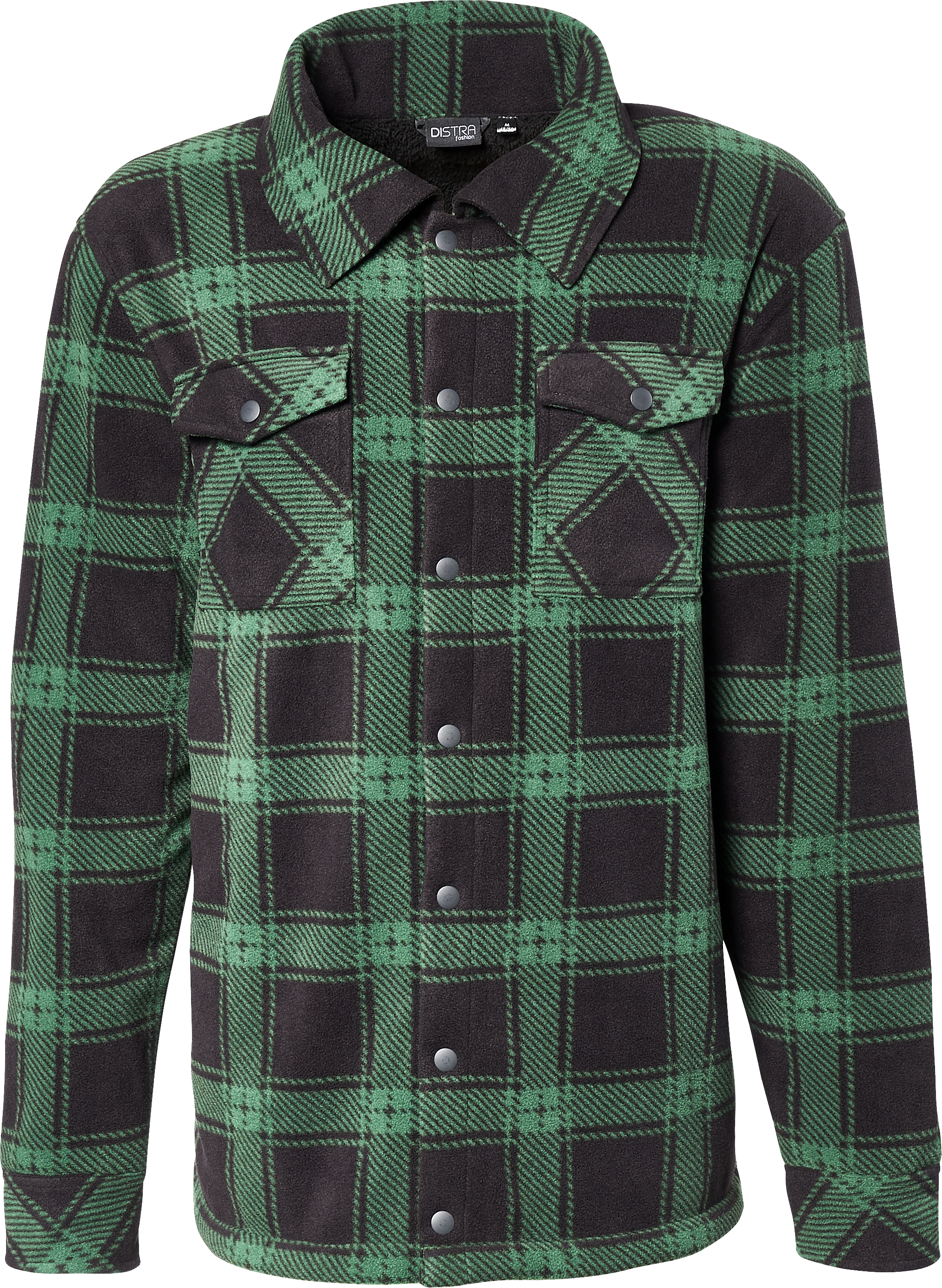 Herren Holzf&auml;llerhemd mit Teddyfutter, Gr. M - Bild 1