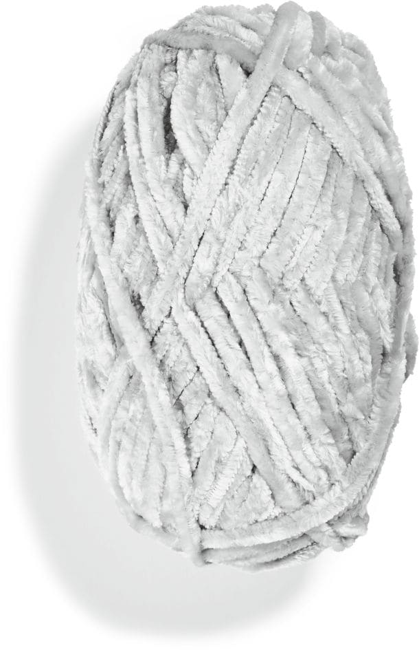 Wollkontor Chenillegarn XXL 400 g-versch. Ausf&uuml;hrungen - grau - Bild 1