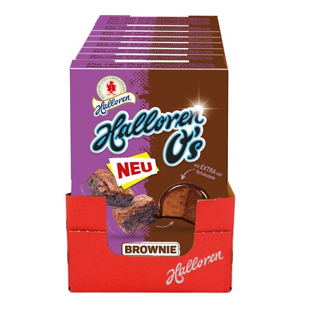 Halloren O\'s Brownie 125 g, 10er Pack online kaufen bei Netto