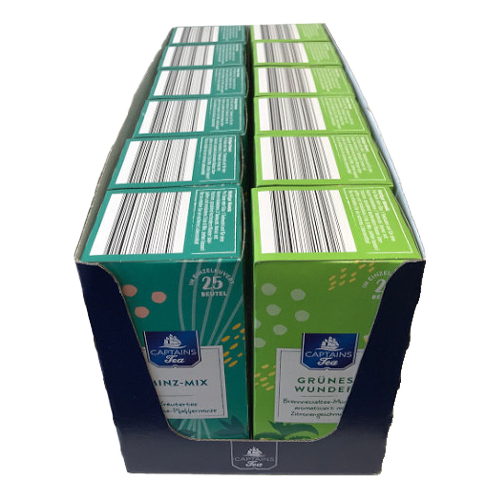 Captains Tea Kr&auml;utertee 50 g, verschiedene Sorten, 12er Pack - Bild 1