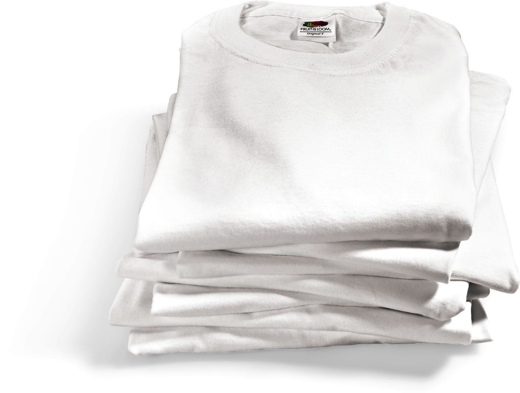 Fruit of the Loom Herren T-Shirt 7er Pack wei&szlig; - Gr. XXL - Bild 1