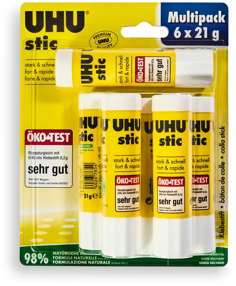 Uhu Klebestifte 6x21g - Bild 1