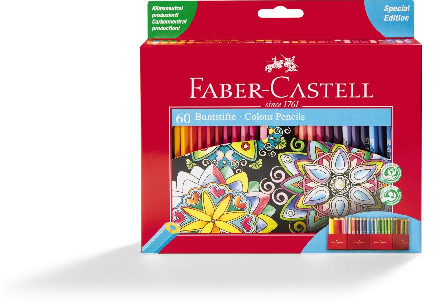Faber Castell 60 Buntstifte - Bild 1