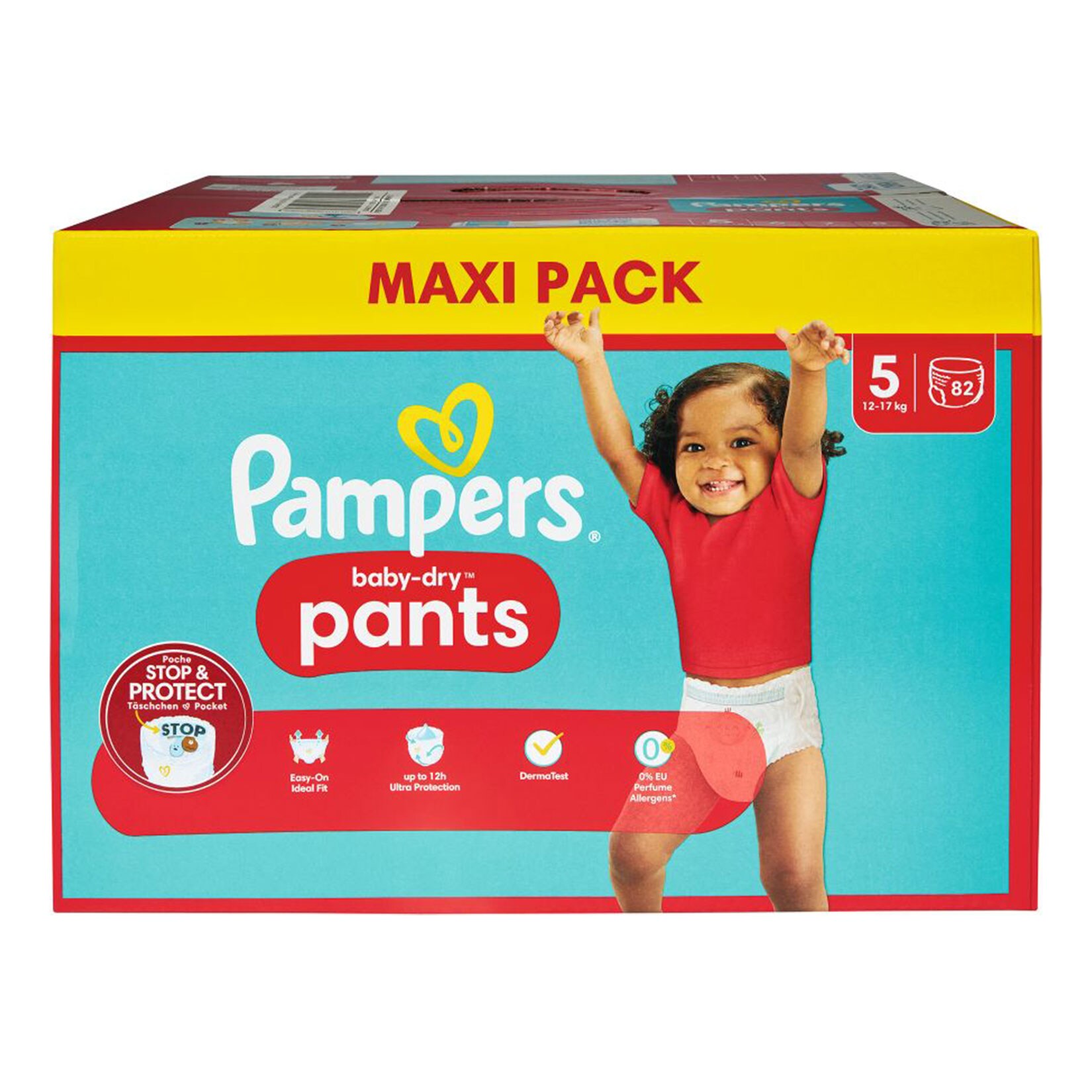 Pampers Baby Dry Pants Maxipack Gr. 5 82 St&uuml;ck - Bild 1