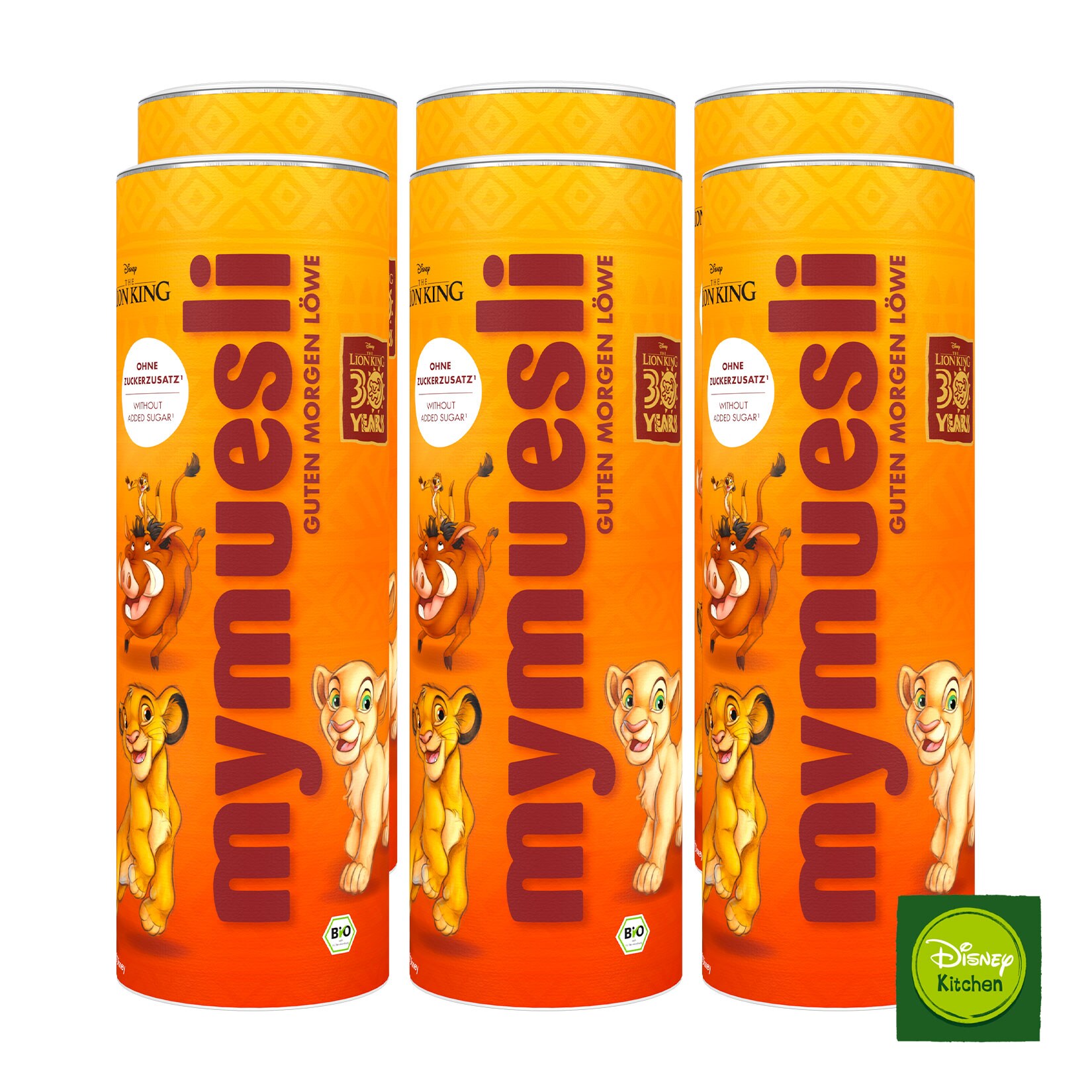 Bio Mymuesli Disney Guten Morgen L&ouml;we 575 g, 6er Pack - Bild 1