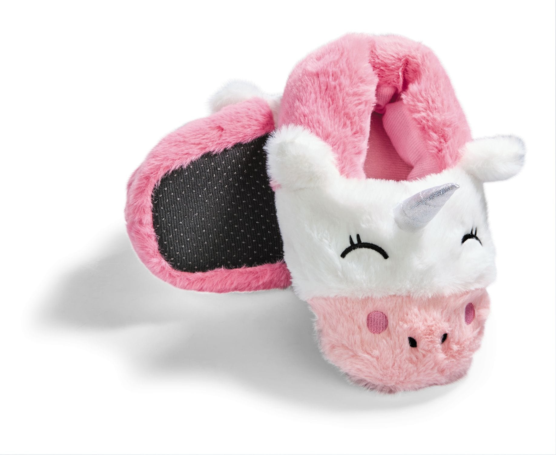 SoC Damen und Herren kuschelige Hausschuhe in Tierform - Einhorn, Gr. 35/38 - Bild 1