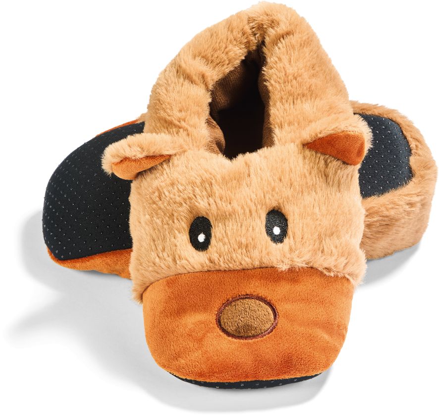 SoC Damen und Herren kuschelige Hausschuhe in Tierform - Braunb&auml;r, Gr. 35/38 - Bild 1