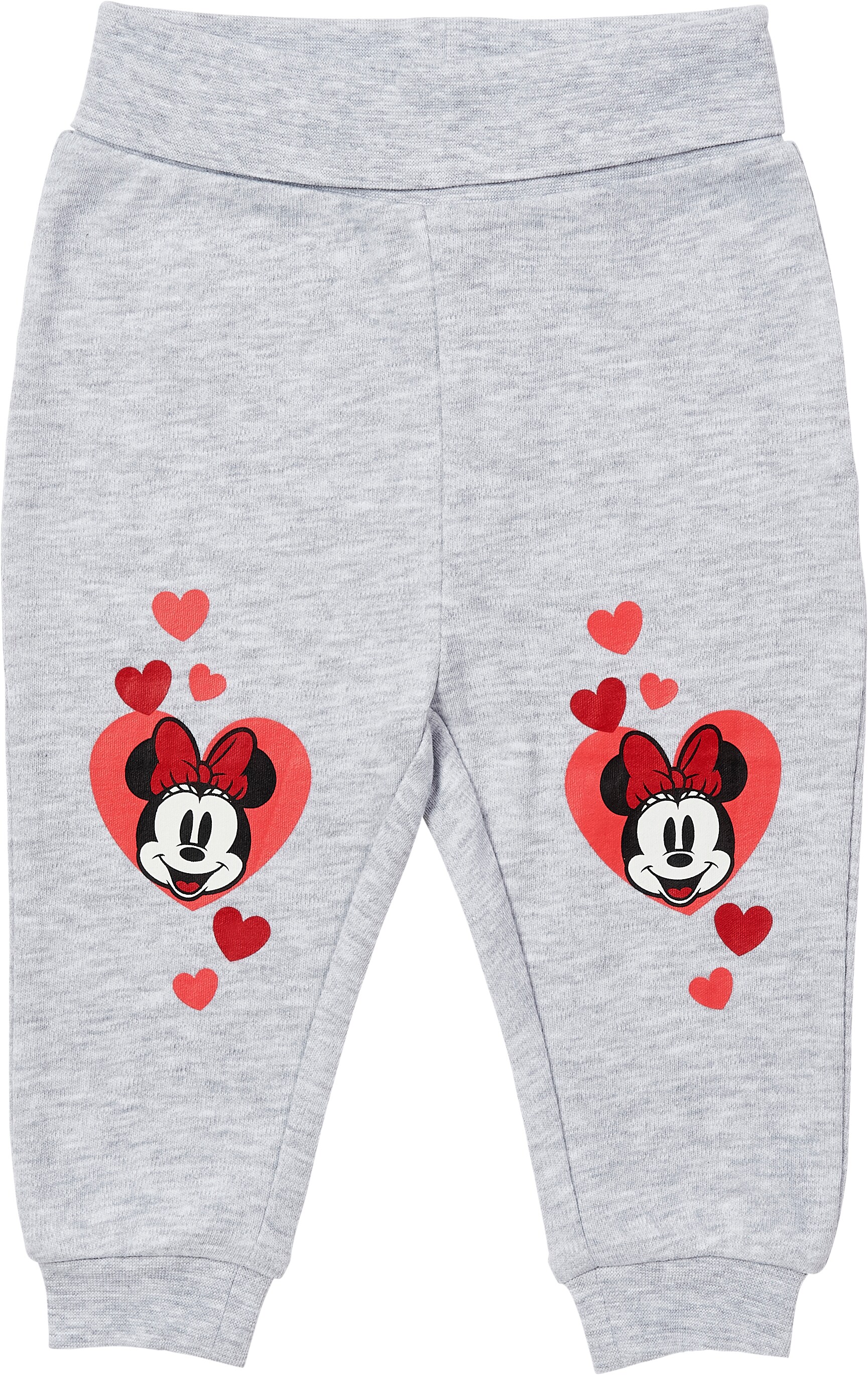 Mickey oder Minnie Maus Baby Lizenz Hose 2er - Minnie Maus, Gr 62/68 - Bild 1