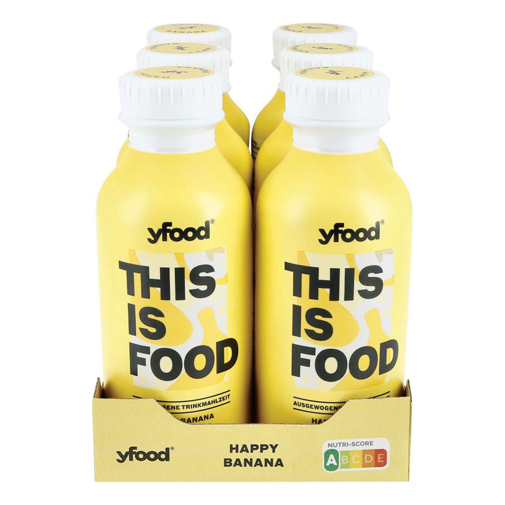 YFood Food Drink Happy Banana 500 ml, 6er Pack - Bild 1