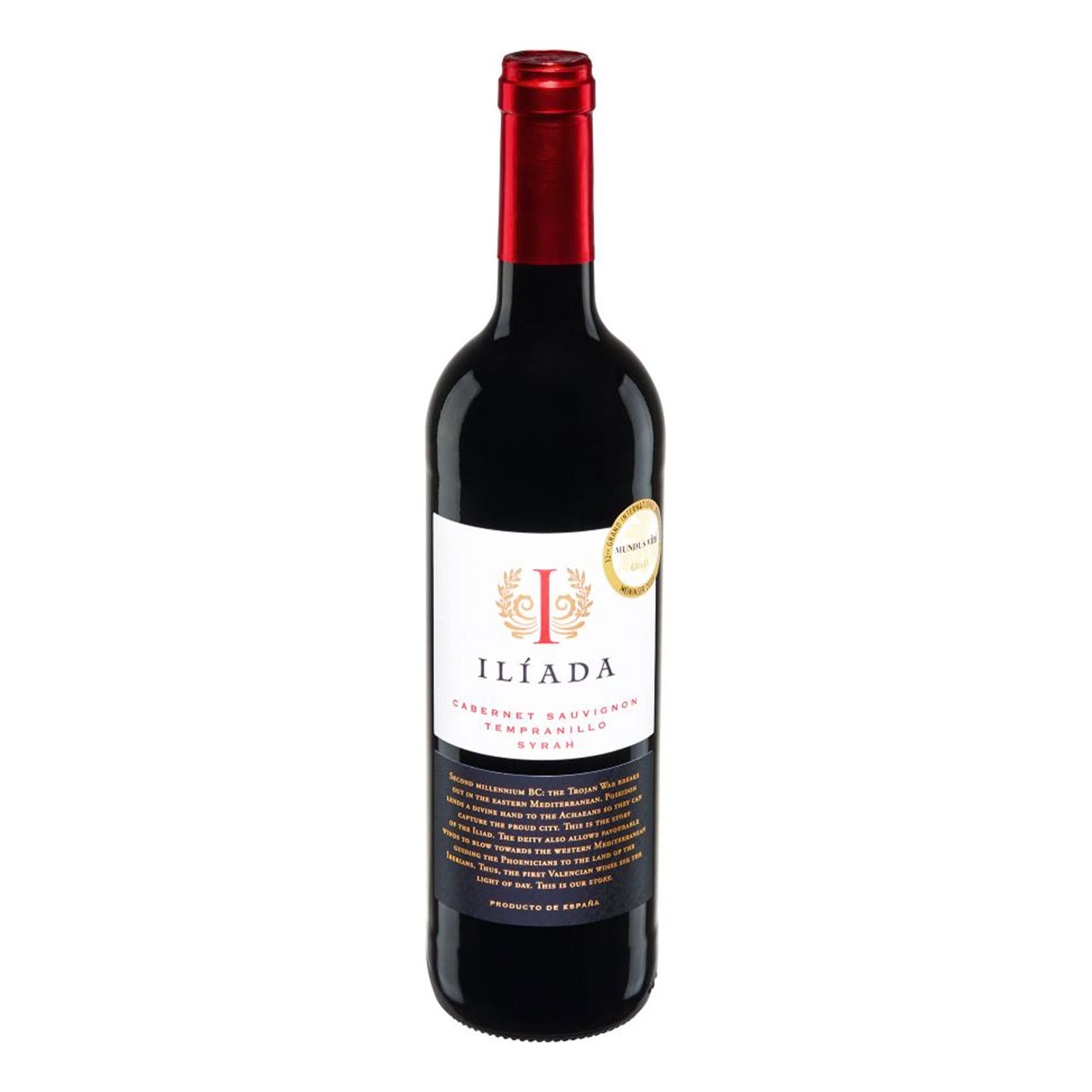 Iliada Cabernet Sauvignon Tempranillo Syrah 13,5 % vol 0,75 Liter - Bild 1