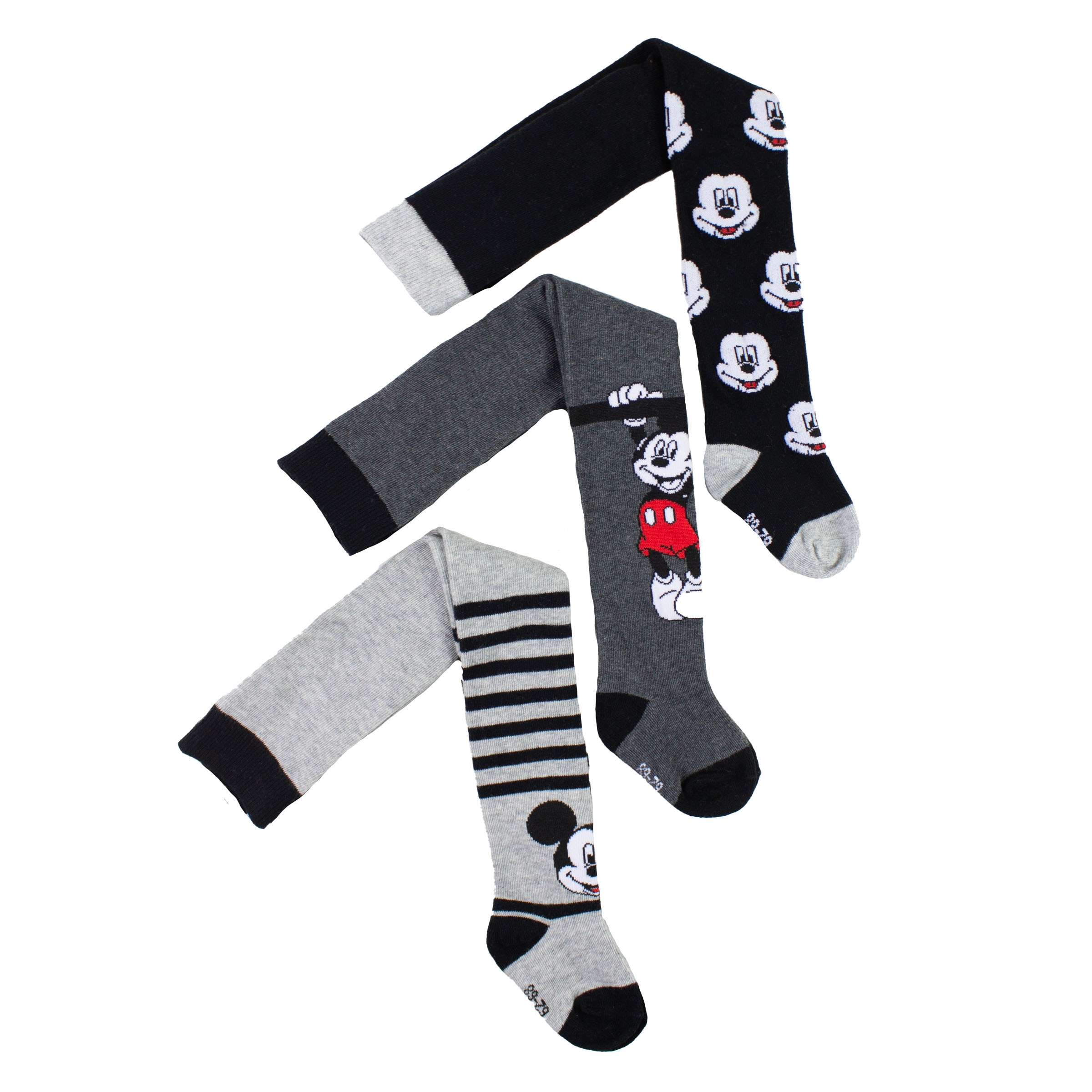 Disney Baby Strumpfhose 3er Pack - Micky Maus, Gr. 62-68 - Bild 1