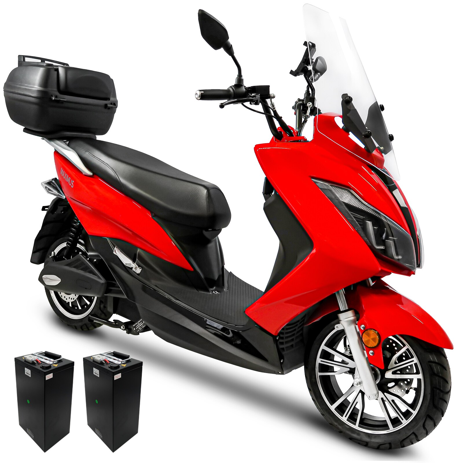 Maximus, E-Scooter MX2-45 - 45 km/h, 2 x 60V-32,5Ah Lithium Akku, 3000 Watt - Bild 1