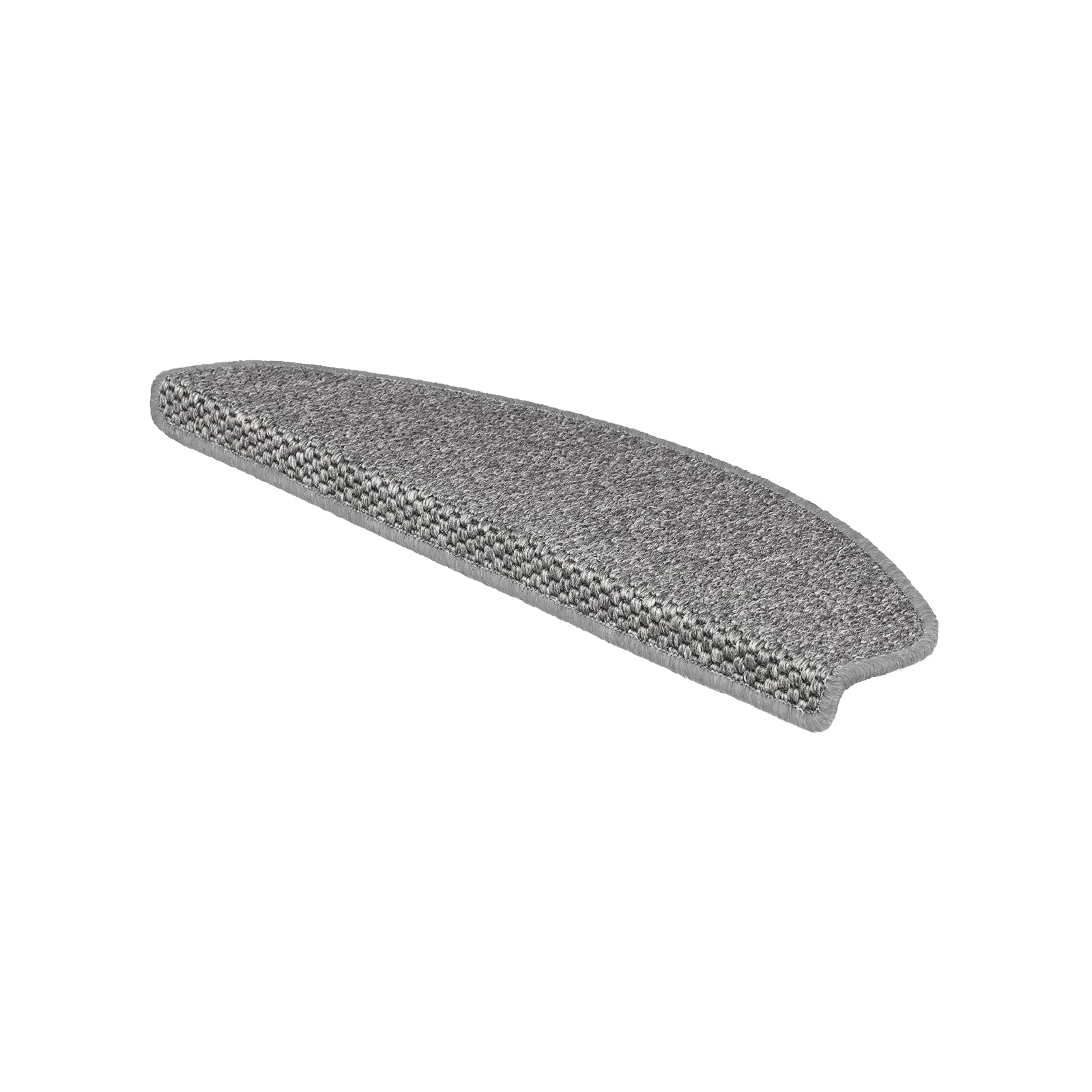 casa pura Stufenmatte Kalkutta | Sisaloptik | Silber| 23,5 x 65 cm - Bild 1