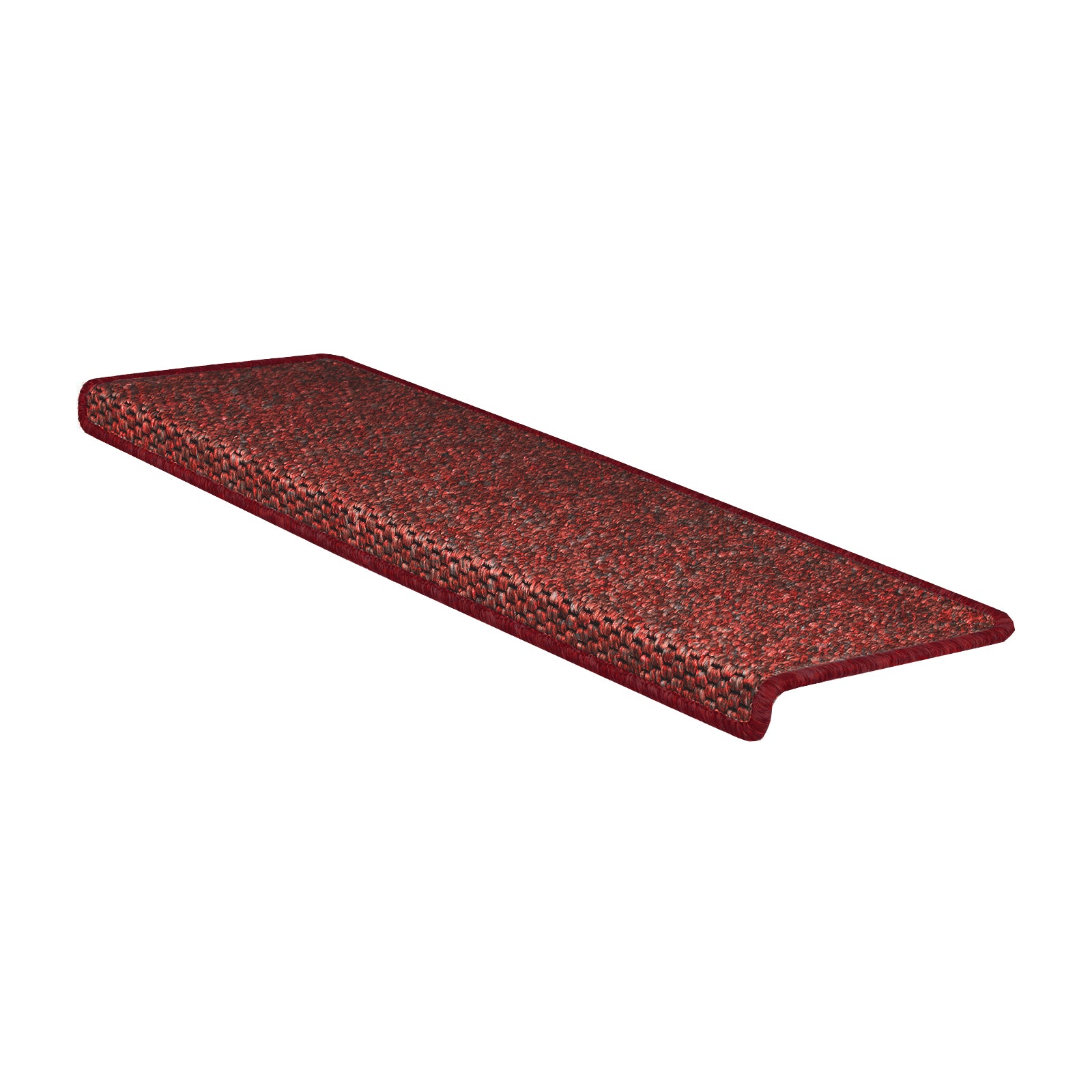 casa pura Stufenmatte Kalkutta | Sisaloptik | Rot - Bild 1