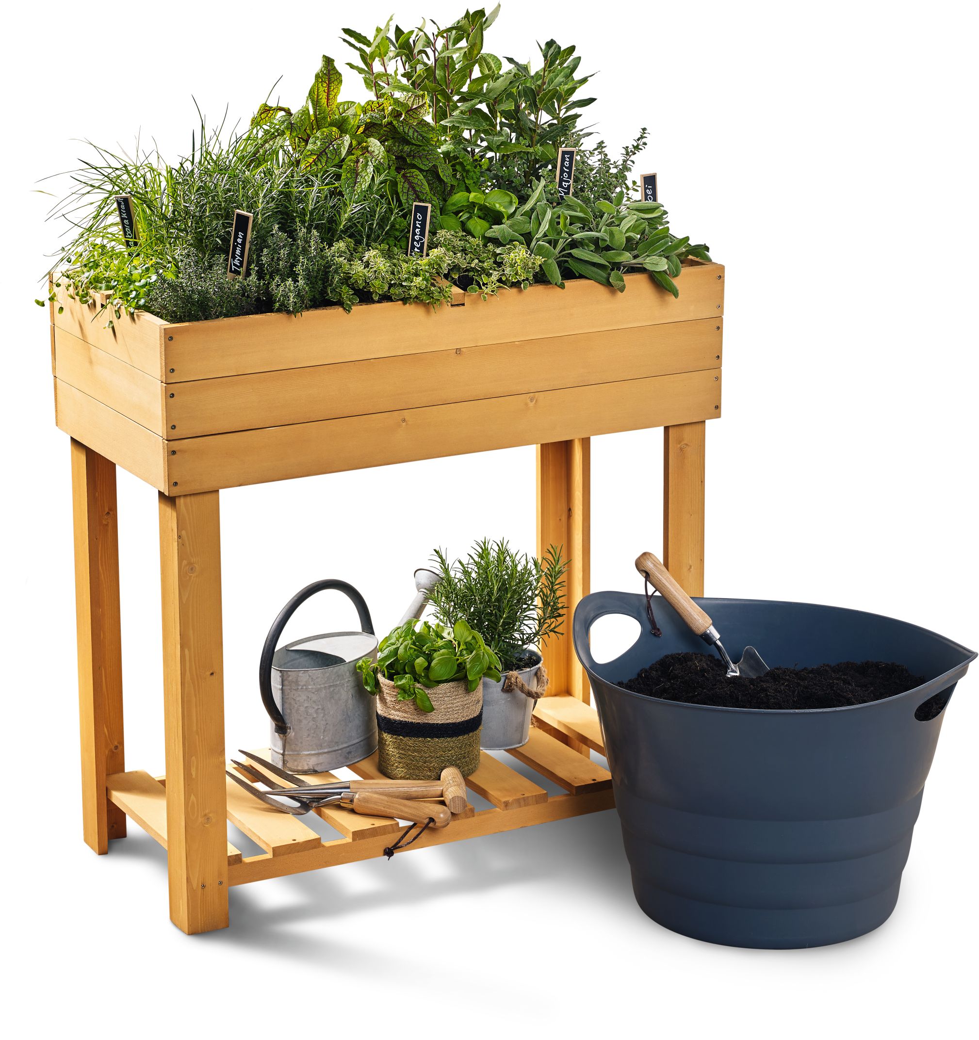 Living & Garden Hochbeet aus Holz - Bild 1