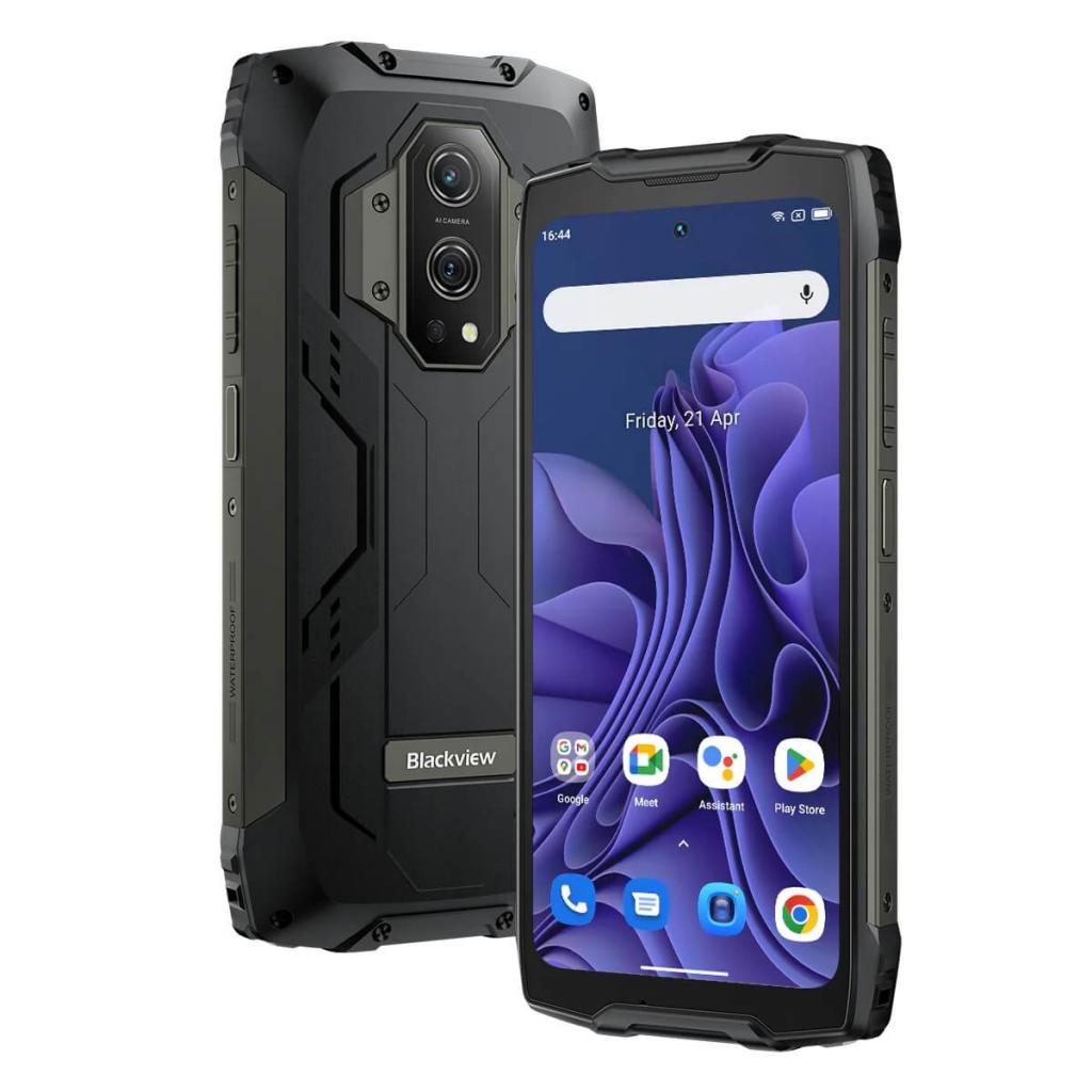 Blackview BV9300 schwarz Rugged Smartphone Entfernungsmesser 6,7" Outdoor Handy mit 21GB RAM/256GB - Bild 1