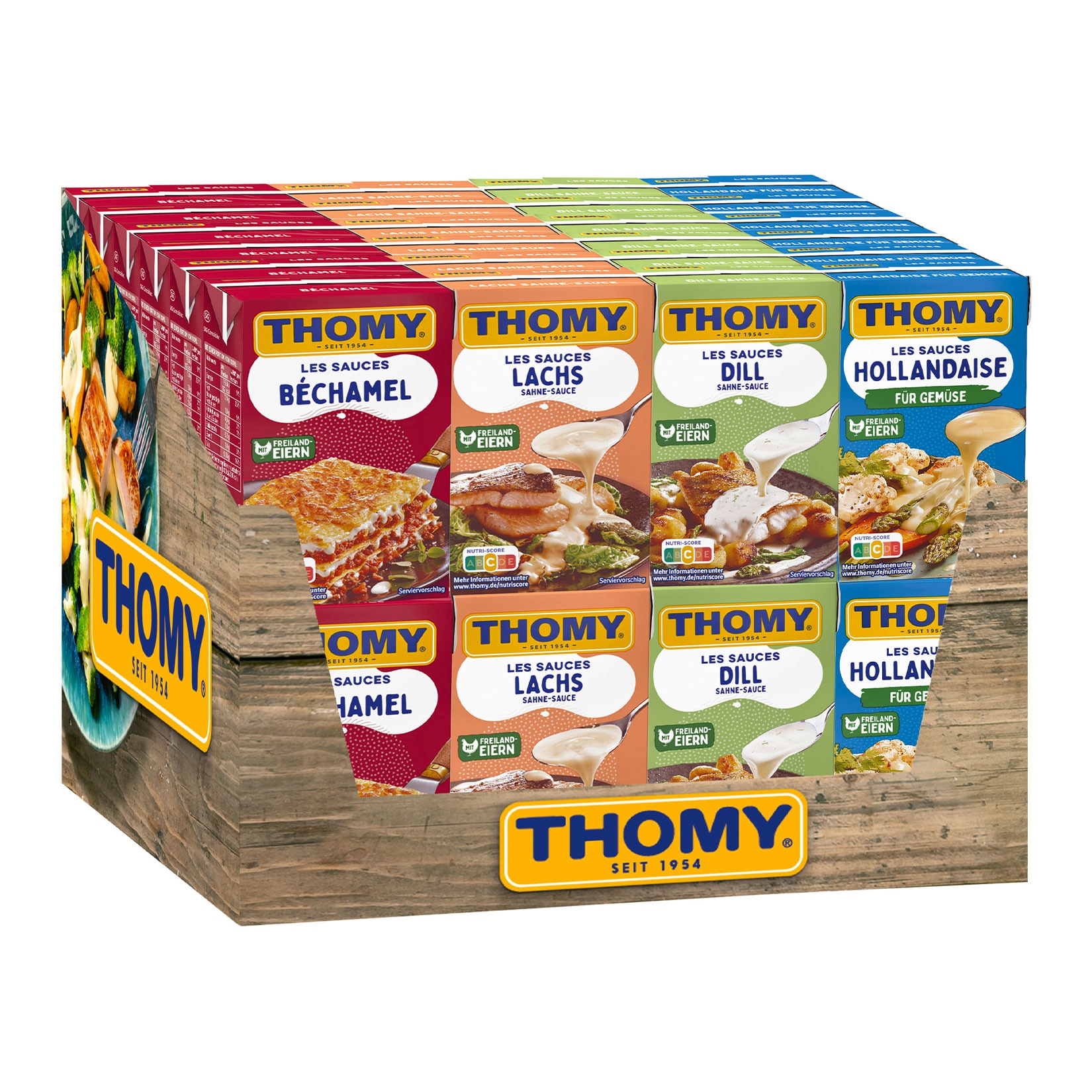 Thomy Les Sauce 250 ml, verschiedene Sorten, 48er Pack - Bild 1