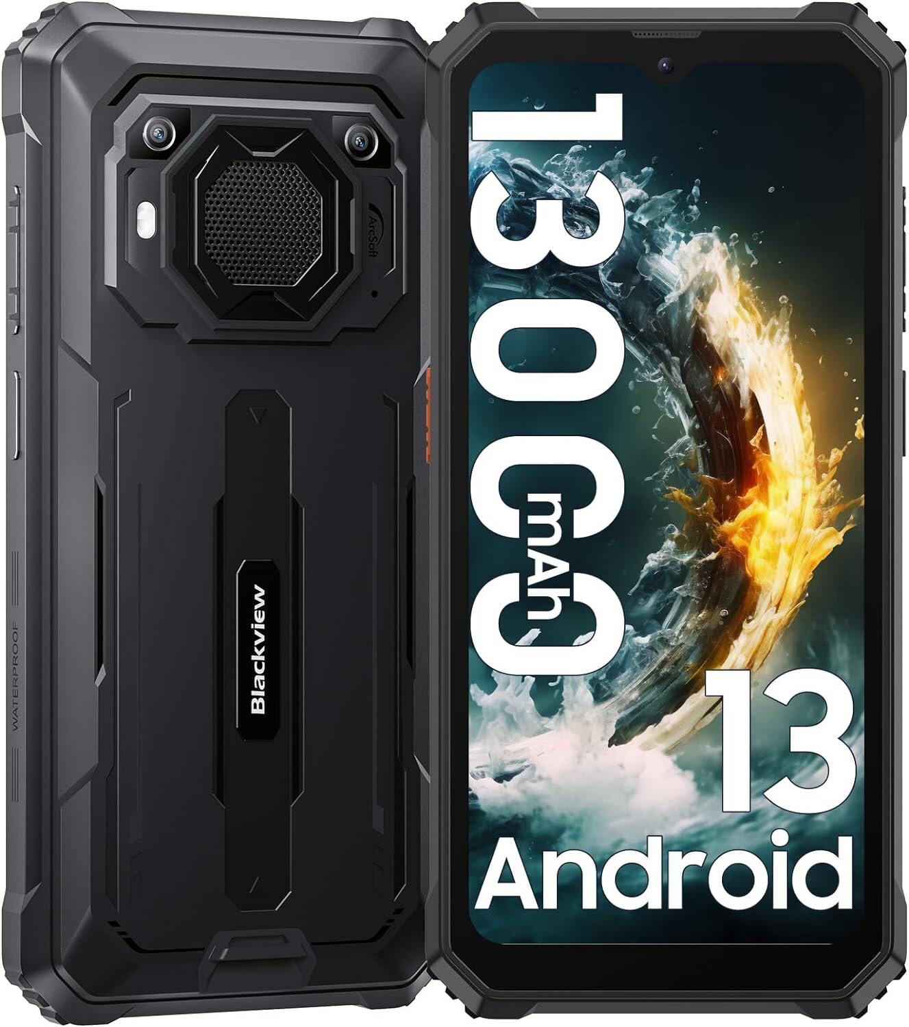 Blackview BV8900 Black Rugged Octa Core Smartphone, Outdoorhandy mit 8 GB RAM und 256 GB Speicher | 06931548313502