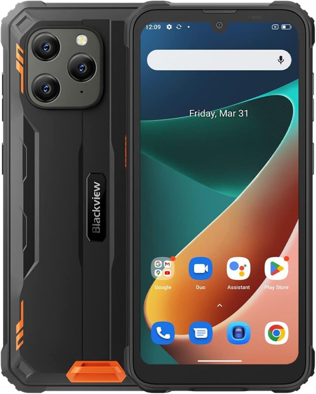 Blackview BV5300 pro Orange Rugged Smartphone, Outdoorhandy mit 7 GB RAM und 64 GB Speiche | 06931548311508