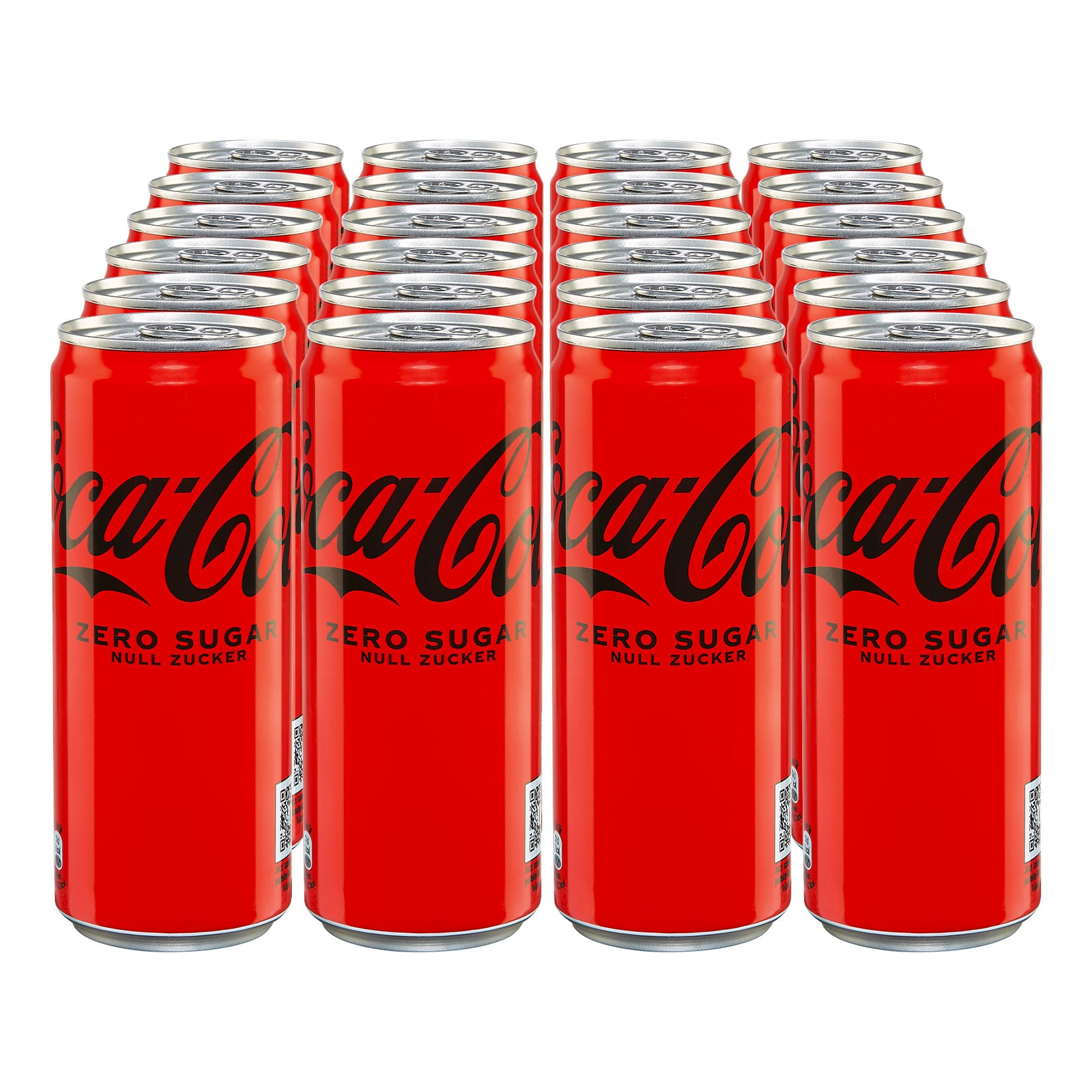 Coca-Cola Zero 6x0,33 Liter Dose, 4er Pack - Bild 1
