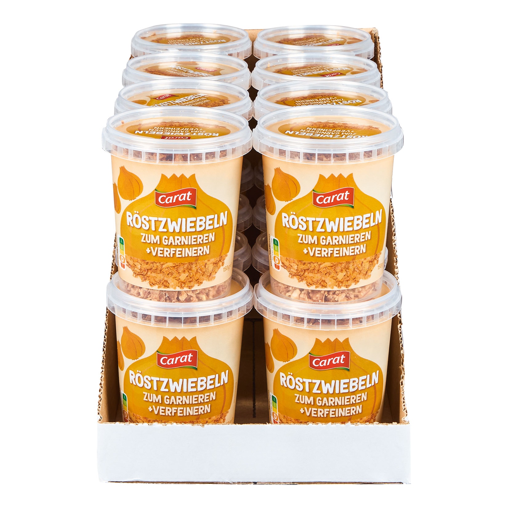 Carat R&ouml;stzwiebeln 150 g, 16er Pack - Bild 1