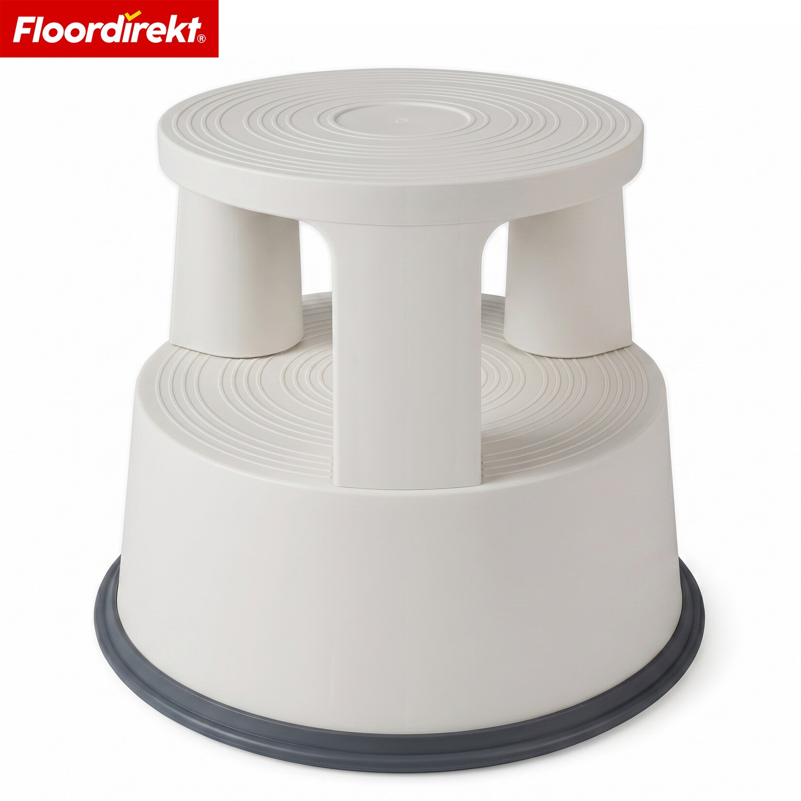 Floordirekt Rollhocker Elefantenfuß Kunststoff T7