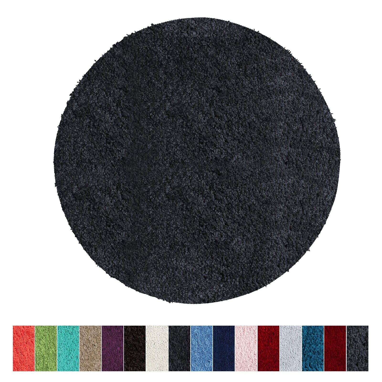 Karat Badematte Sky Soft Schwarz