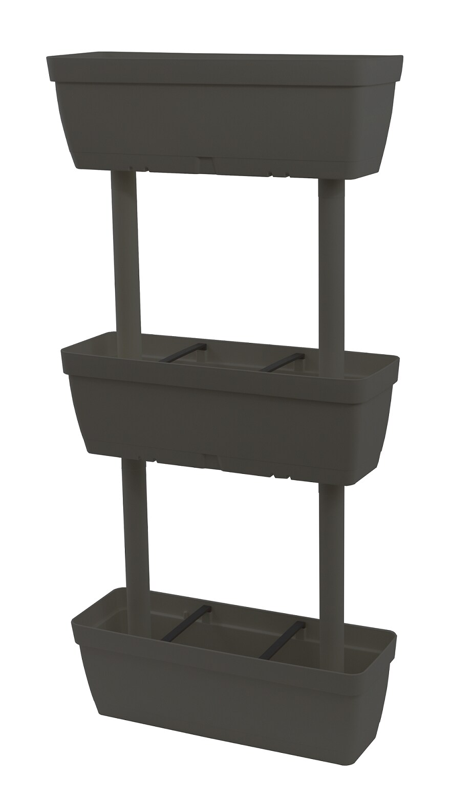 Living & Garden Pflanzregal Wand anthrazit - Bild 1