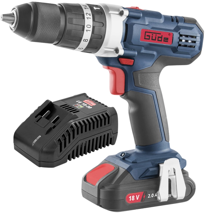 G&uuml;de Akku Schlagbohrschrauber BSB 18-201-30K - Bild 1