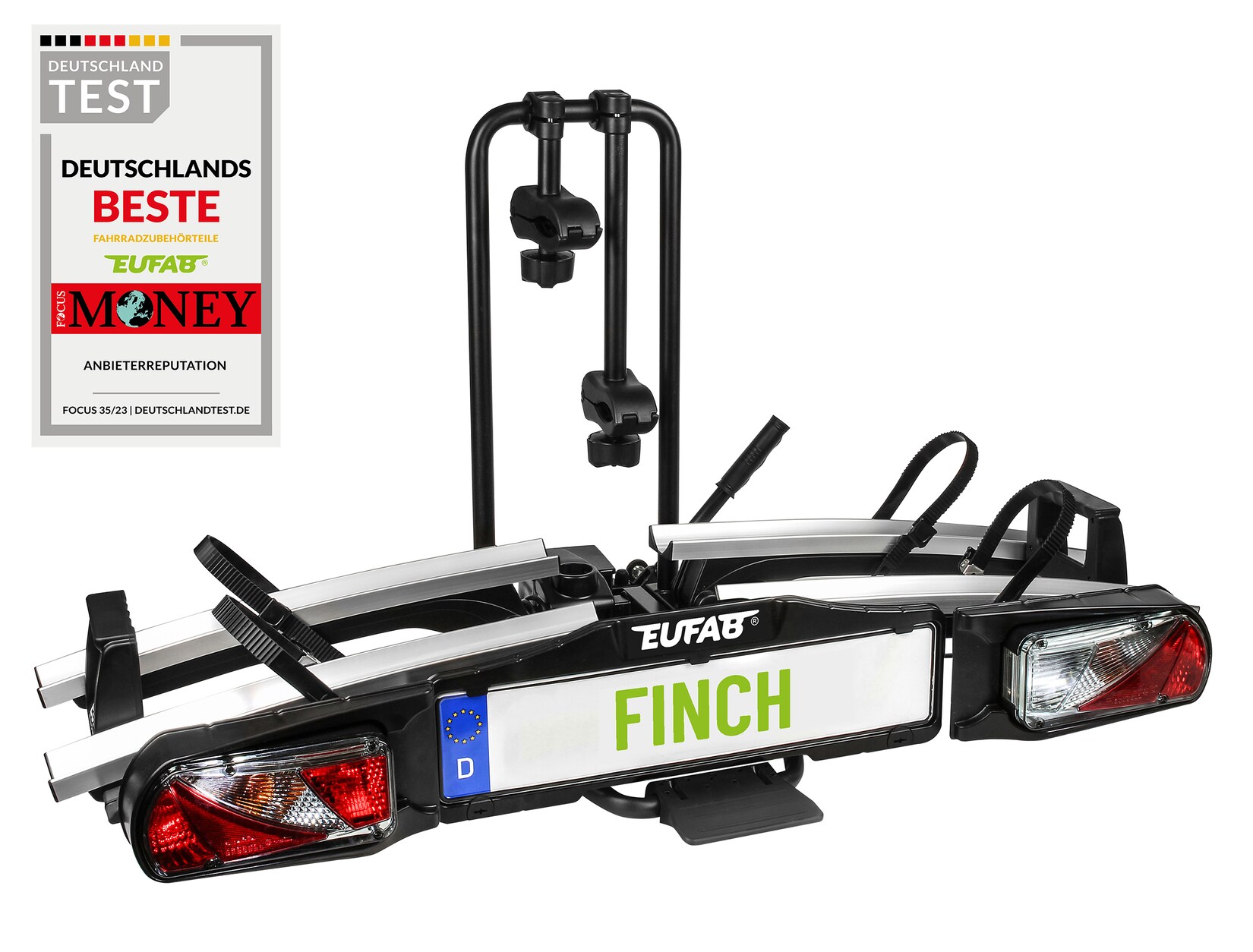 EUFAB Fahrradträger FINCH, teilweise vormontiert | 04017681115844