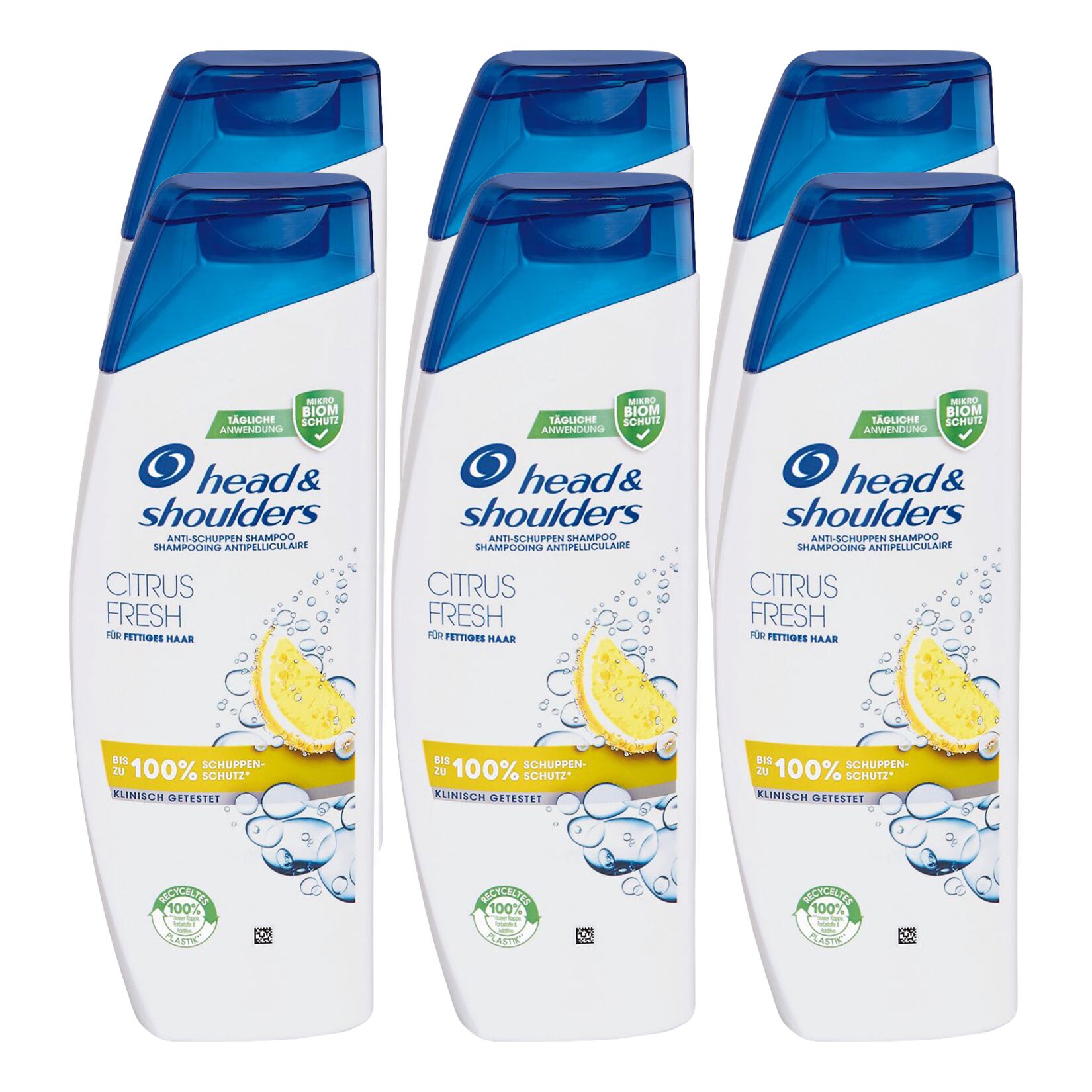 Head & Shoulders Shampoo Citrus Fresh 300 ml, 6er Pack - Bild 1