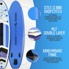 Miniaturansicht Miniaturansicht Miniaturansicht Miniaturansicht Miniaturansicht Stand Up Paddle Board "AUKAI Pro" mit Kajak-Sitz grau - Bild 5