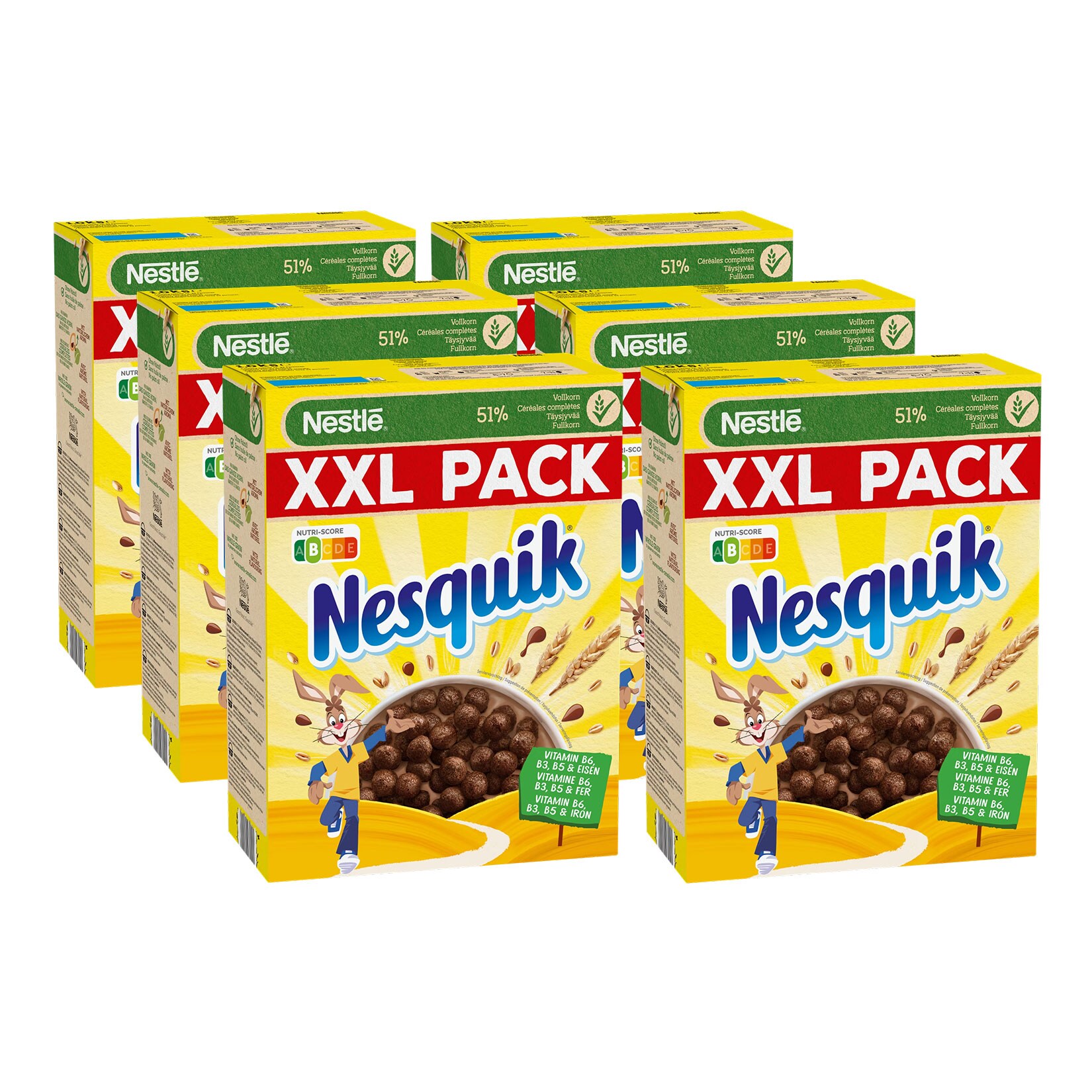 Nestl&eacute; Nesquik XXL 1 kg, 6er Pack - Bild 1