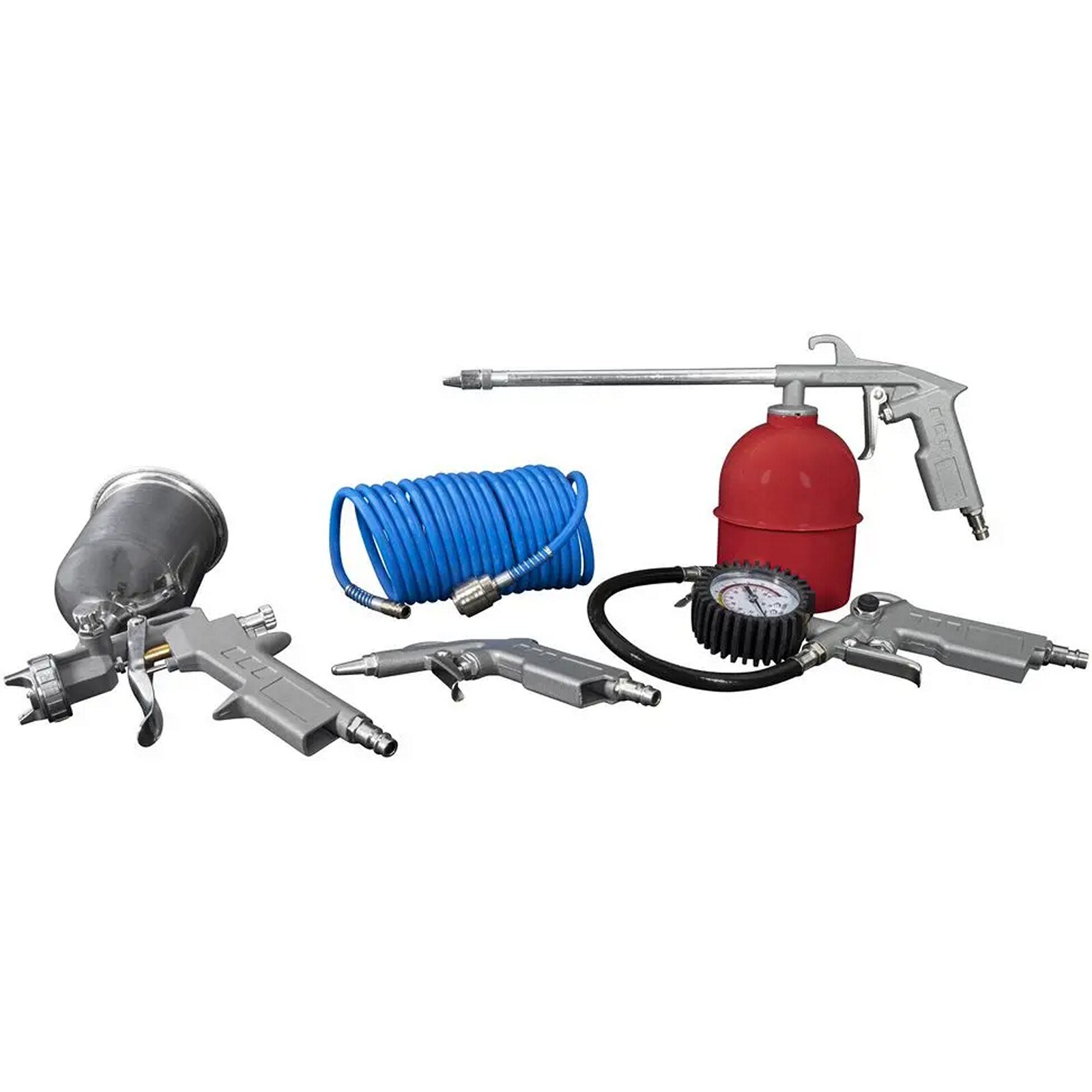 G&uuml;de Druckluft-Set Metall 5-tlg. - Bild 1