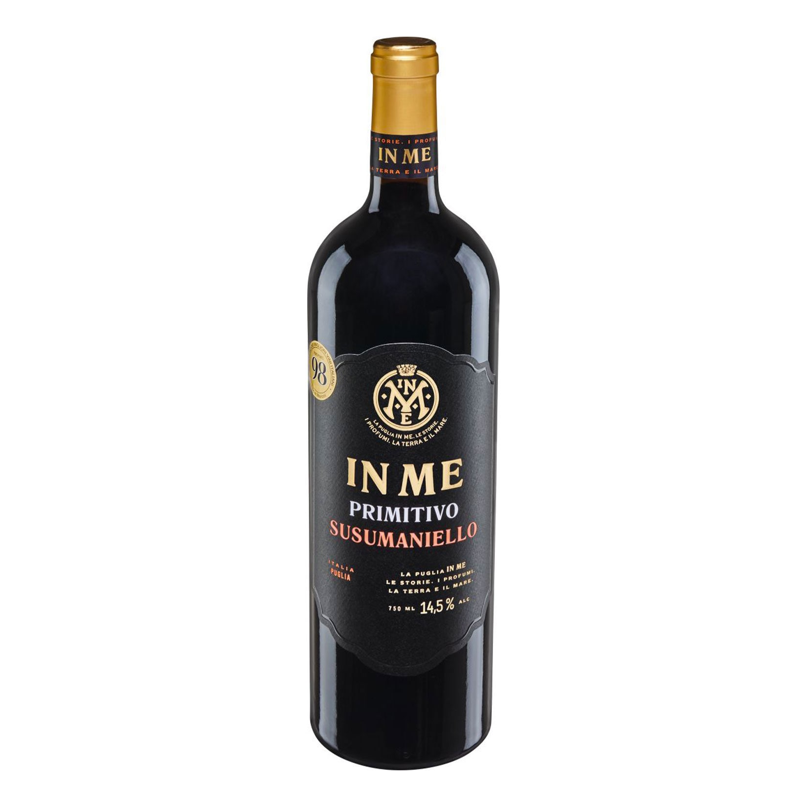 In Me Primitivo Susumaniello IGP 14,5 % vol 0,75 Liter - Bild 1