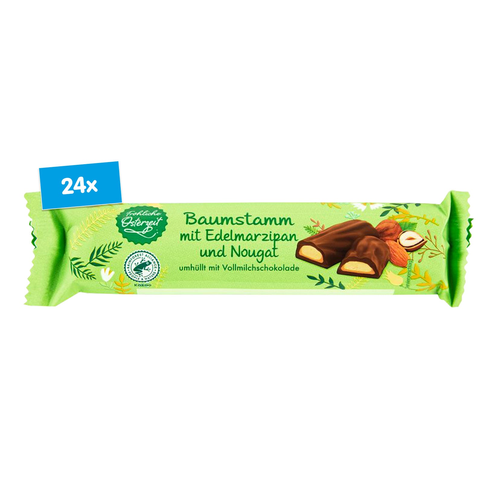 Fr&ouml;hliche Osterzeit Fr&uuml;hlingsbaumstamm 100 g, 24er Pack - Bild 1