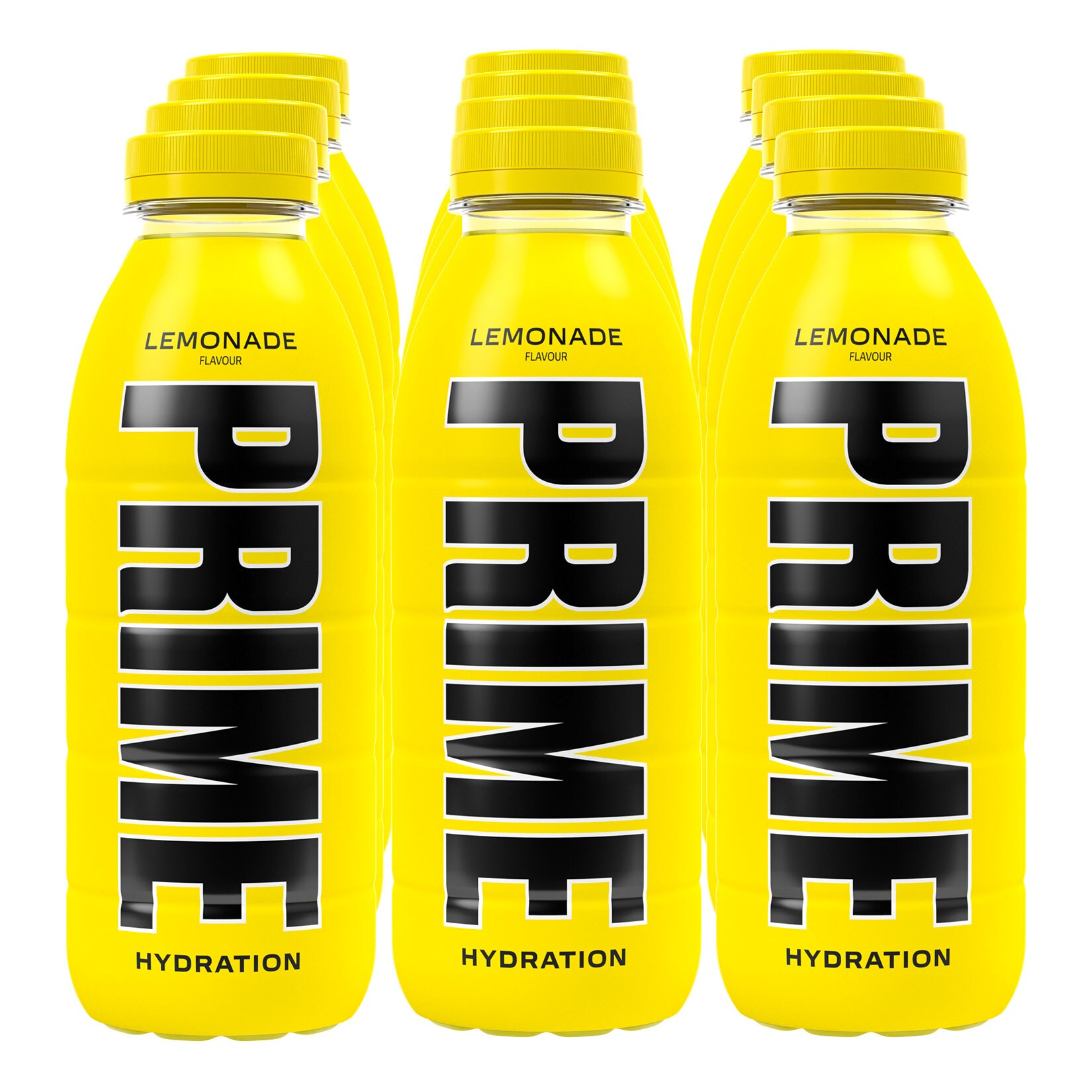 Prime Hydration Lemonade 0,5 Liter, 12er Pack - Bild 1