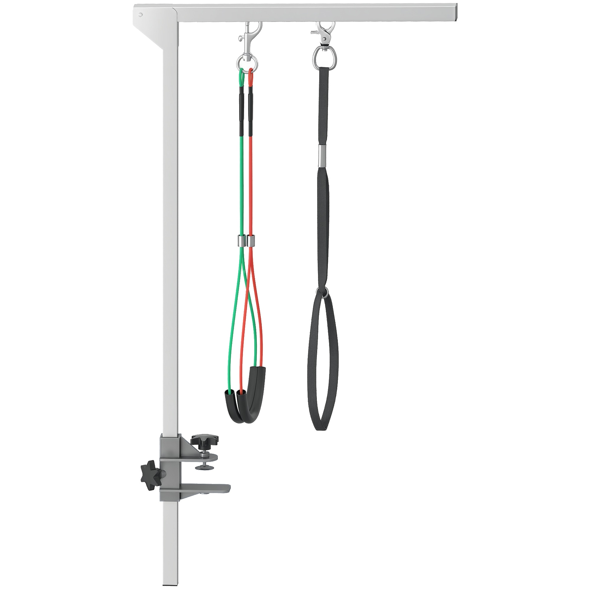 PawHut Haustier Fellpflege Arm Aluminum, Edelstahl - Bild 1