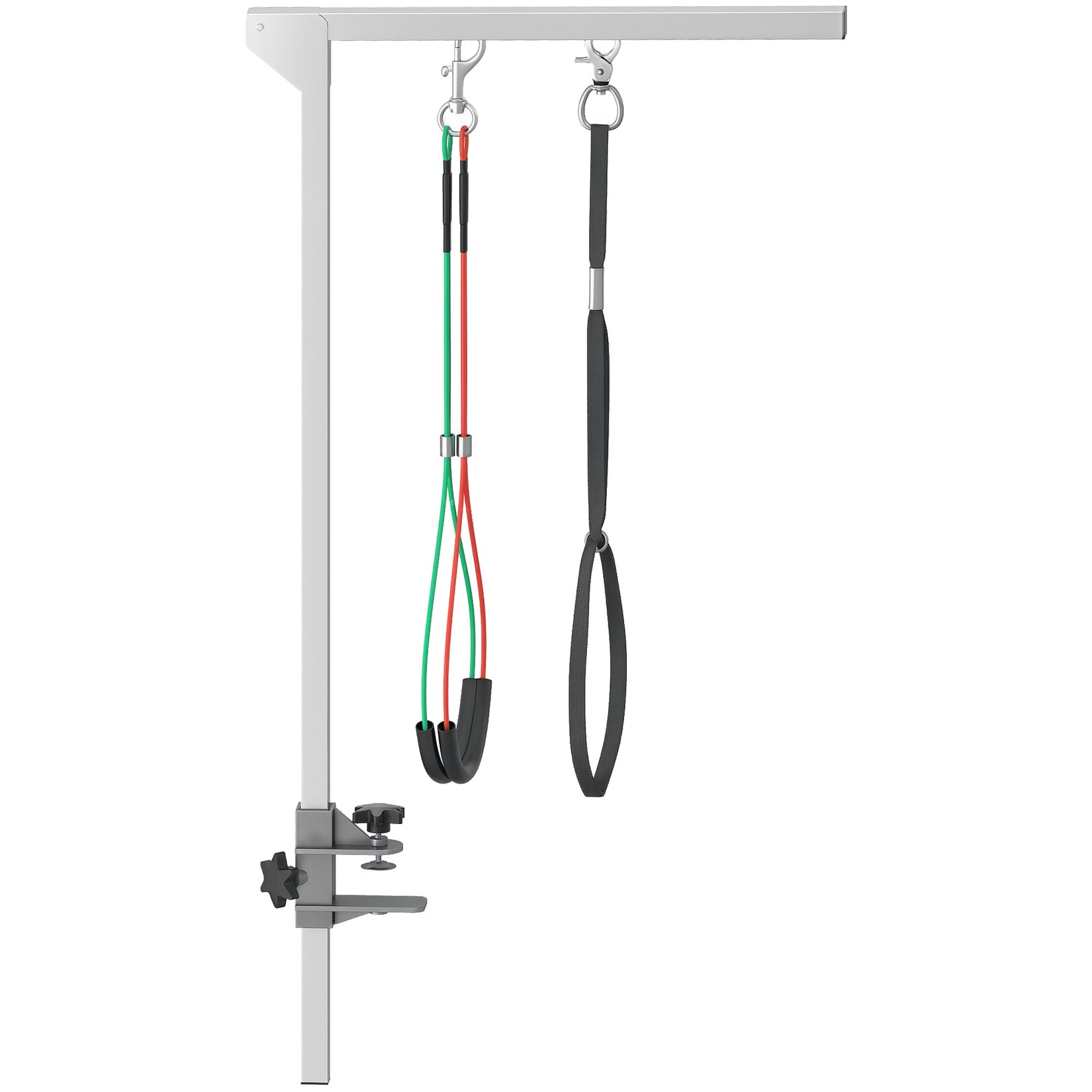 PawHut Haustier Fellpflege Arm Aluminum, Edelstahl | 04255633544124