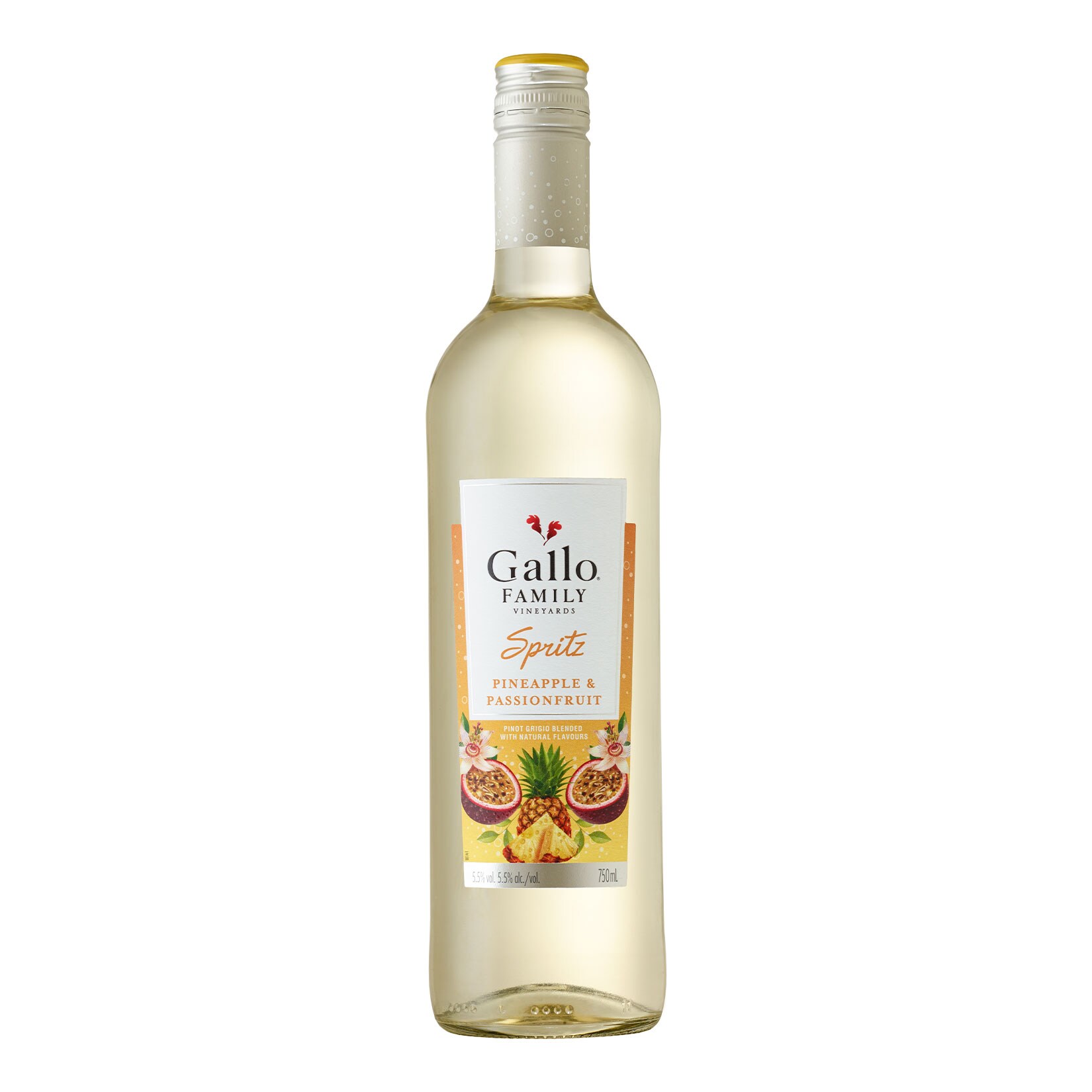 Netto Wein-Angebote - Gallo Family Vineyards Spritz Ananas Passionsfrucht 5,5 % vol 0,75 Liter - Inhalt: 6 Flaschen