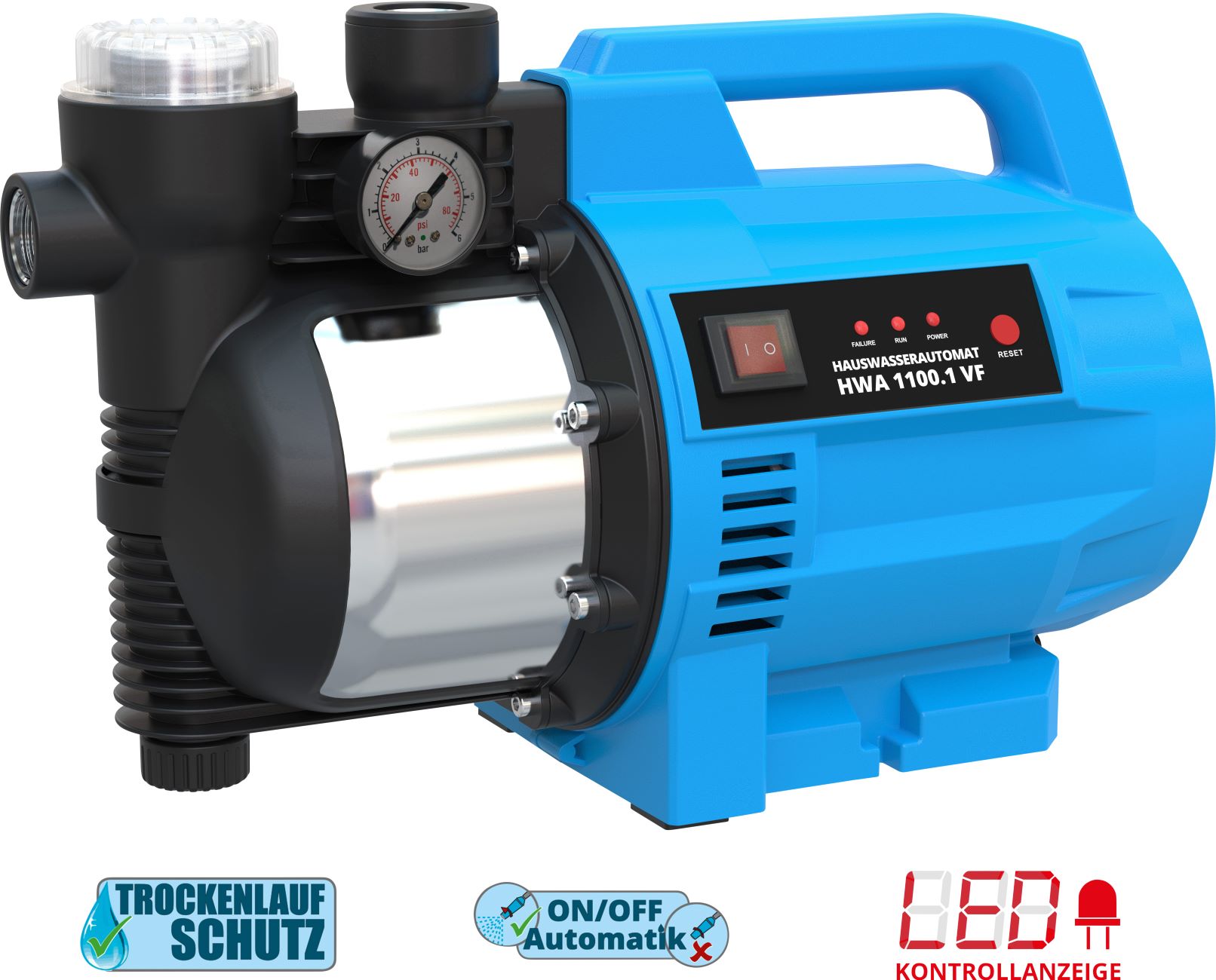 G&uuml;de Hauswasserautomat HWA 1100.1 VF - Bild 1