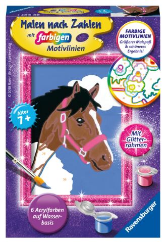 Paket Malen nach Zahlen Serie F (Pferd) - Bild 1
