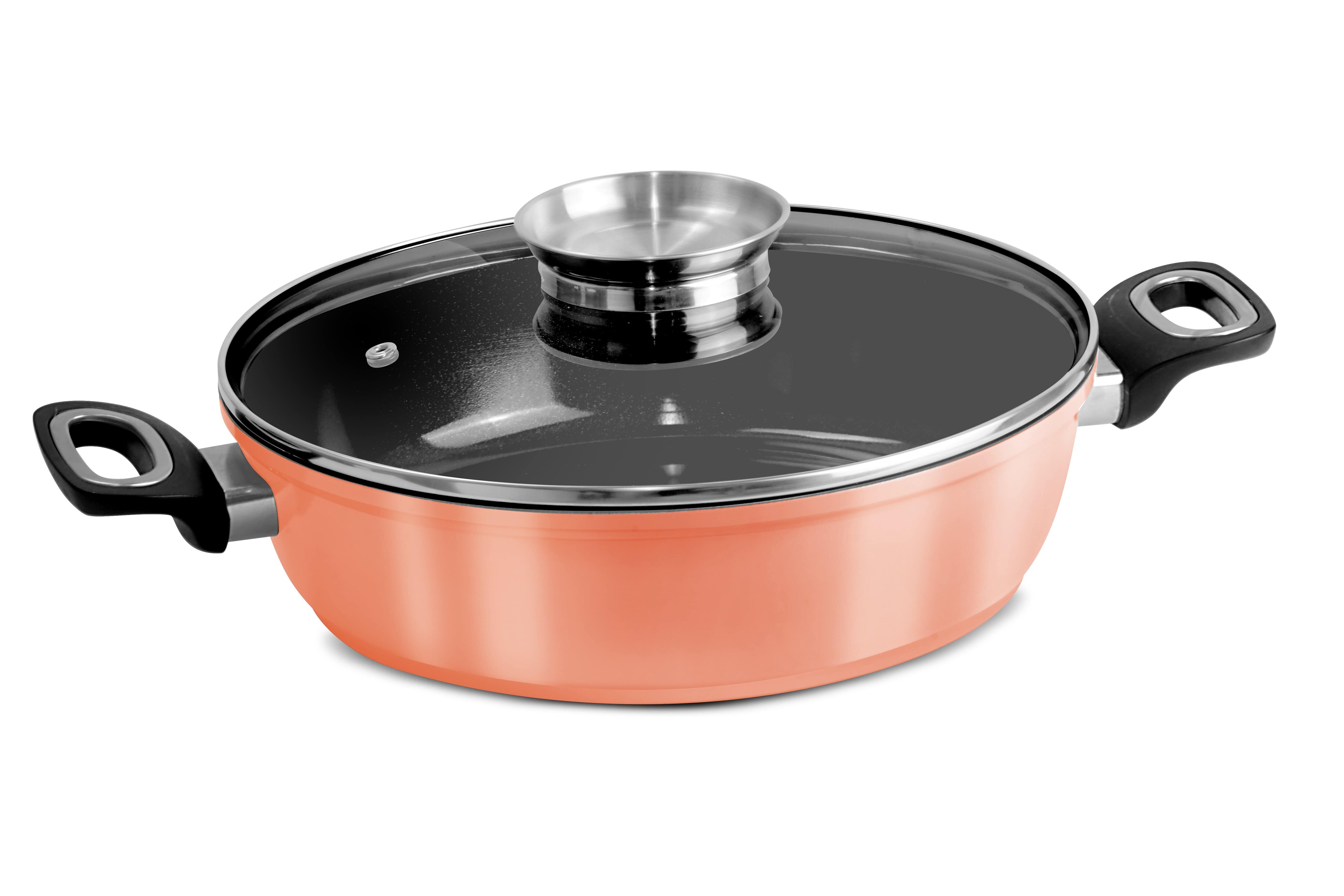 Servierpfanne 28cm (Apricot) - Bild 1