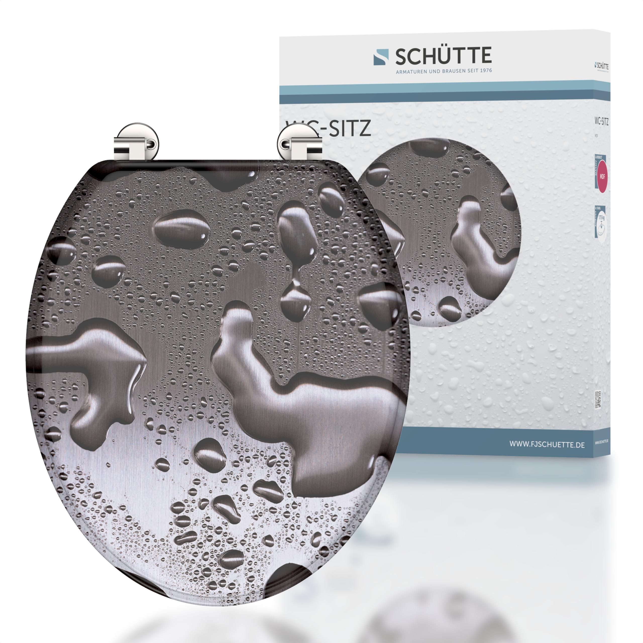 SCH&Uuml;TTE MDF WC-Sitz GREY STEEL - Bild 1