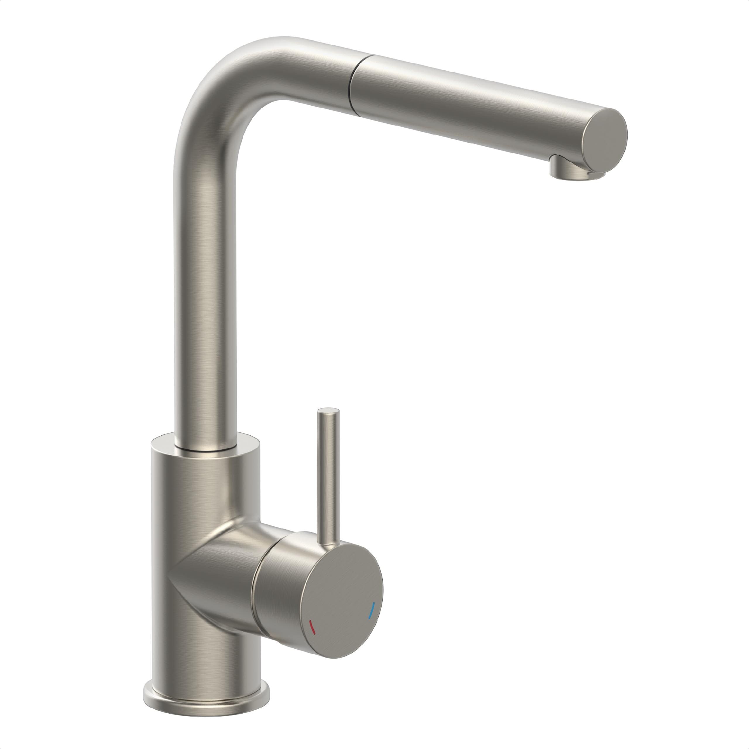 SCH&Uuml;TTE VITAL Sensor-Sp&uuml;ltischarmatur mit herausziehbarem Auslauf, Edelstahloptik - Bild 1