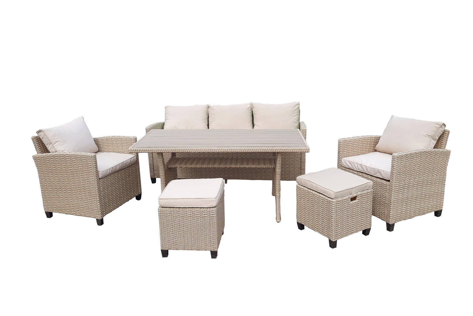bellavista – Home & Garden® Dining Lounge „Prato II“ bicolor | 04021472533236