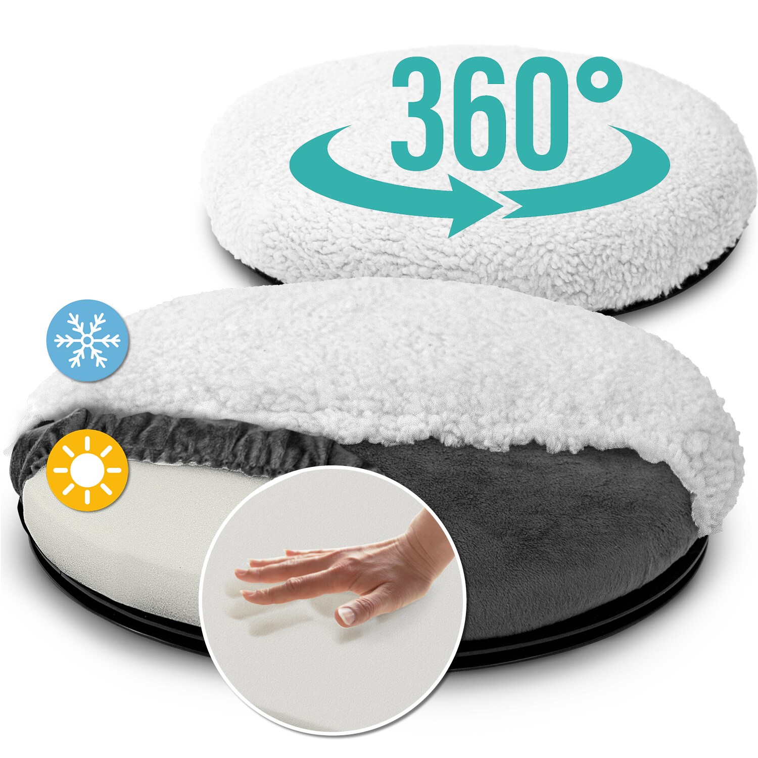 Drehkissen, 1 St&uuml;ck, 39cm - Bild 1