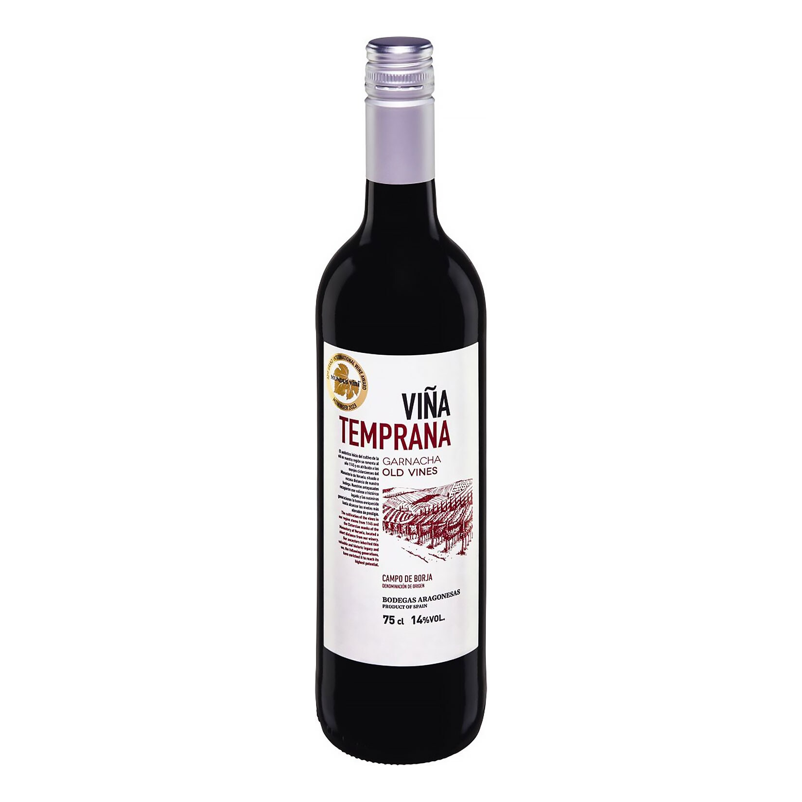 Vina Temprana Garnacha Old Vines 14,5 % vol 0,75 Liter