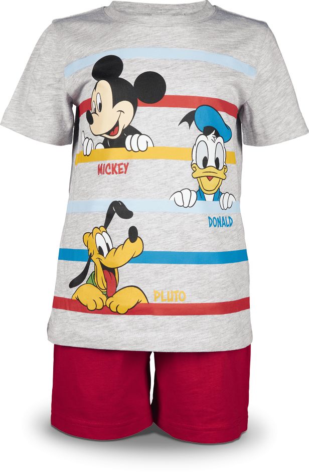 Kinder Mickey oder Minnie Mouse Pyjama - Mickey Mouse, Gr. 98/104 - Bild 1